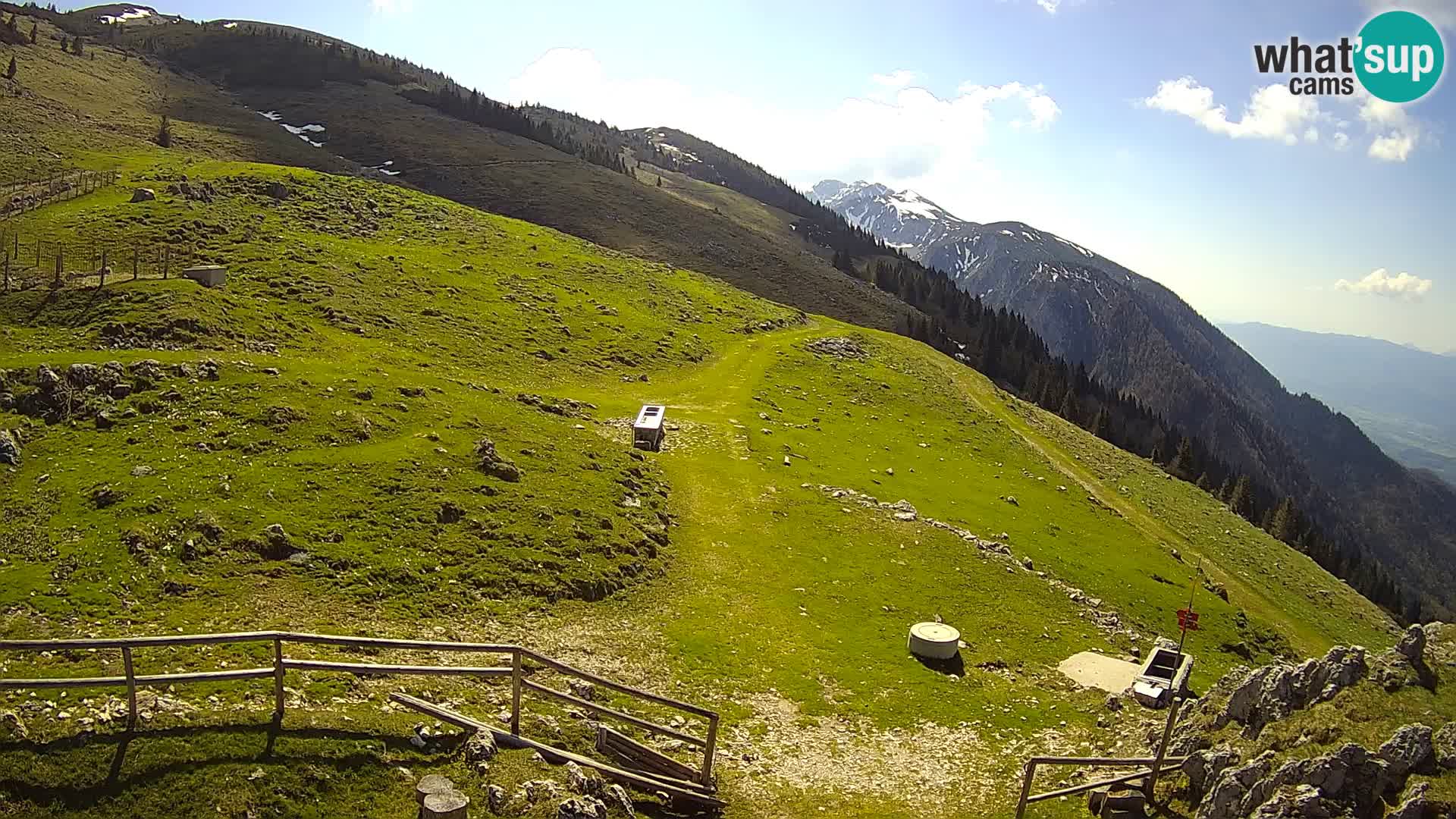 Struška nad Jesenicami Live webcam planina Svečica (Belška planina) – Karavanke – Slovenia