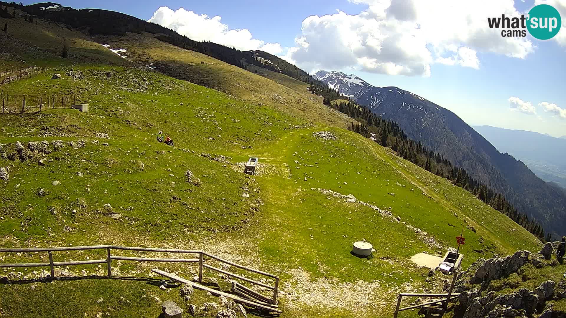 Struška nad Jesenicami web kamera planina Svečica (Belška planina) – Karavanke – Slovenija