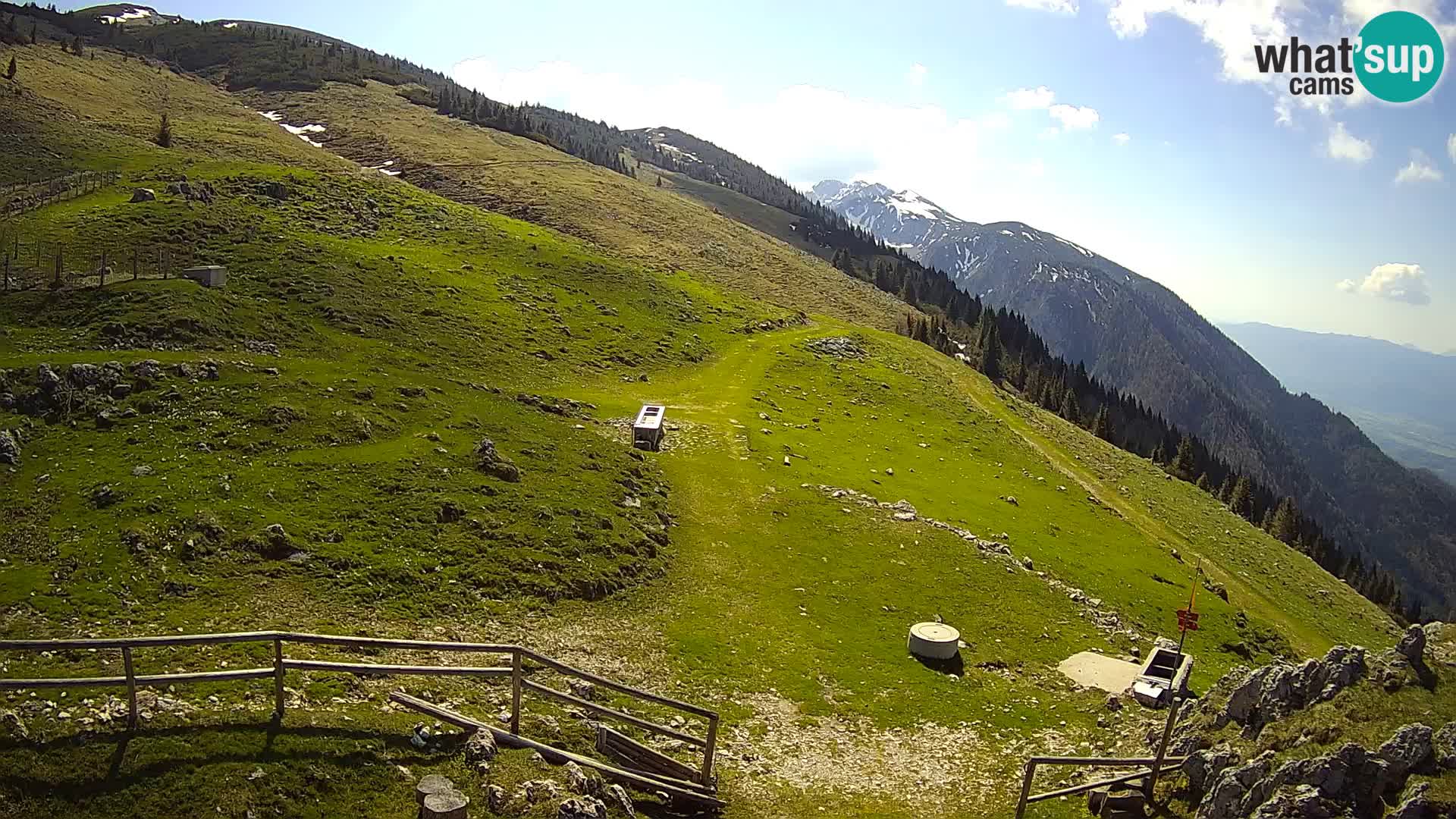 Struška nad Jesenicami Live webcam planina Svečica (Belška planina) – Karavanke – Slovenia