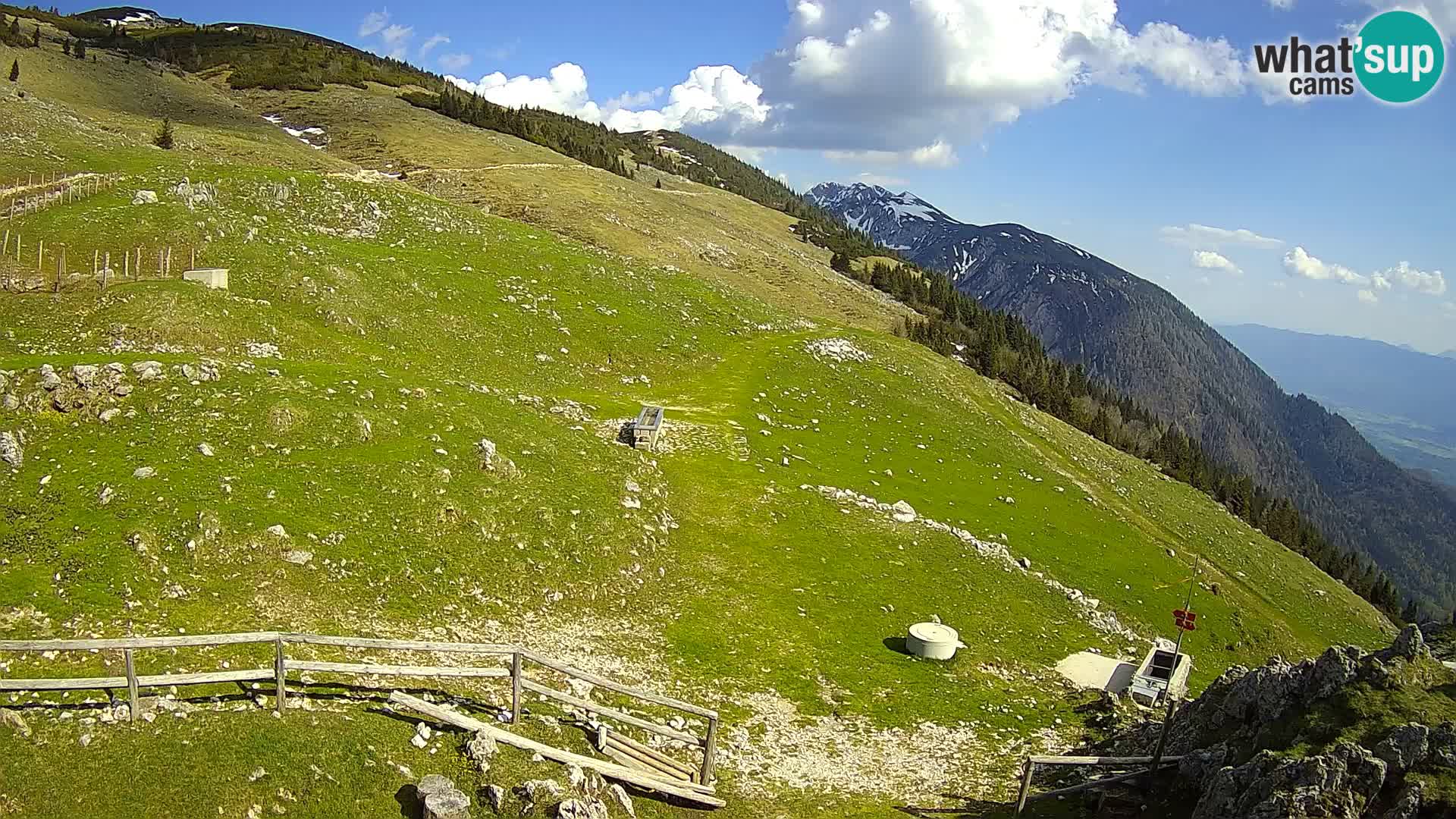 Struška nad Jesenicami Live webcam planina Svečica (Belška planina) – Karavanke – Slovenia