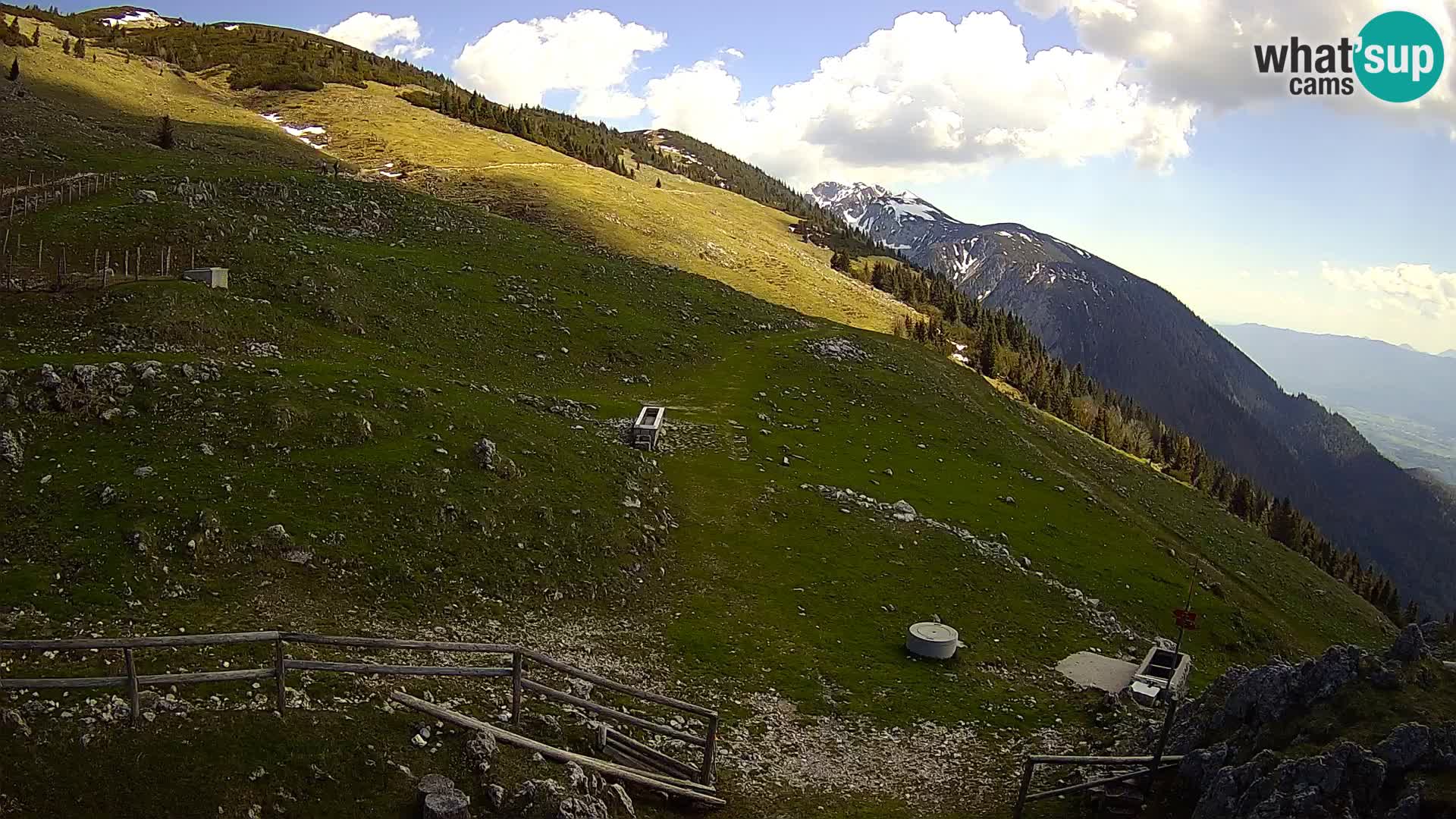 Struška nad Jesenicami Live webcam planina Svečica (Belška planina) – Karavanke – Slovenia
