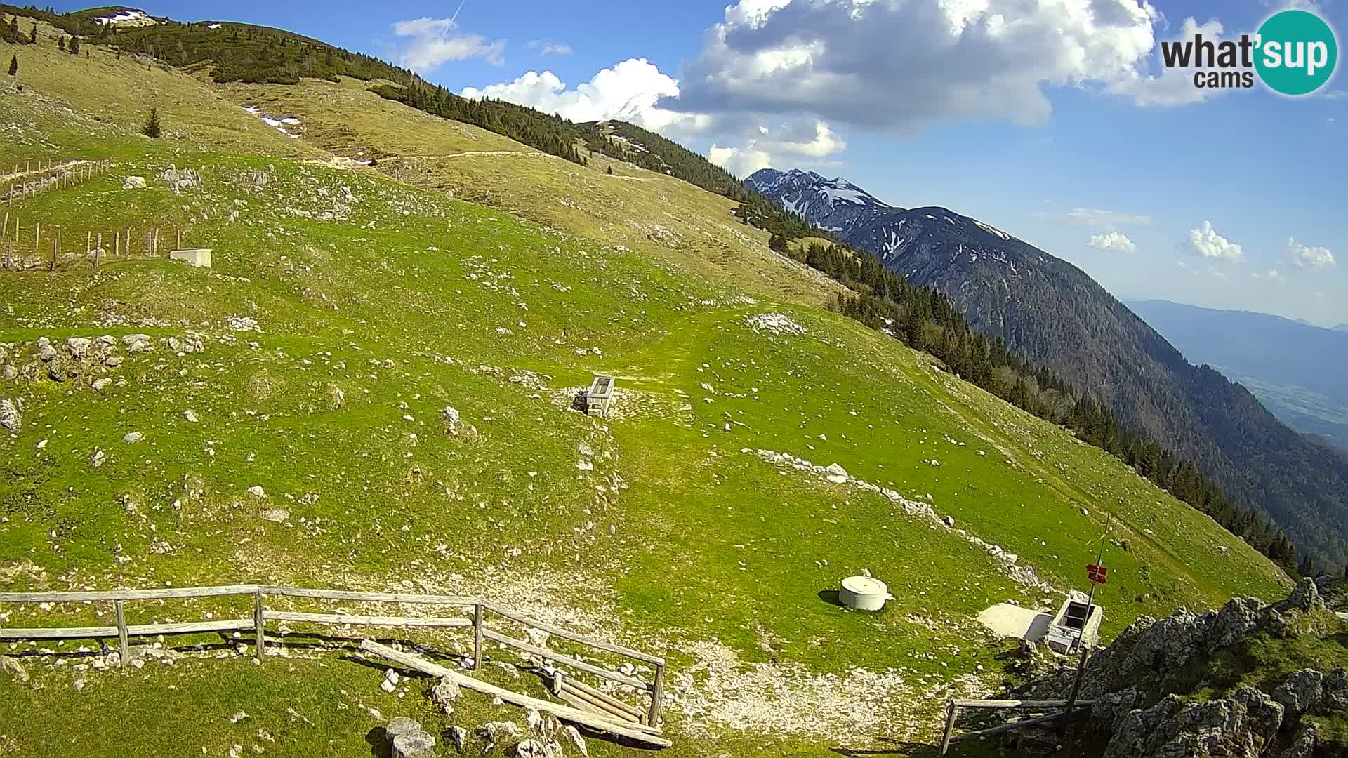 Struška nad Jesenicami Live webcam planina Svečica (Belška planina) – Karavanke – Slovenia
