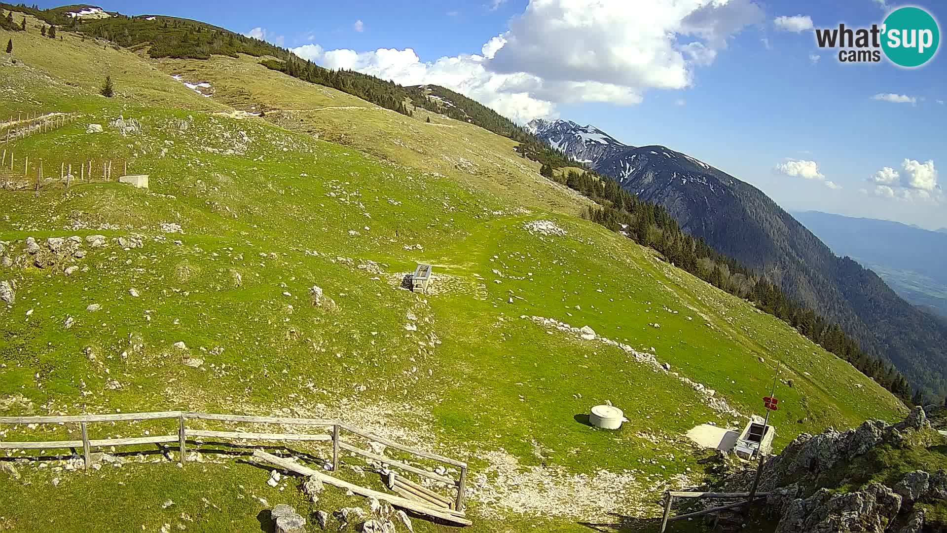 Struška nad Jesenicami Live webcam planina Svečica (Belška planina) – Karavanke – Slovenia