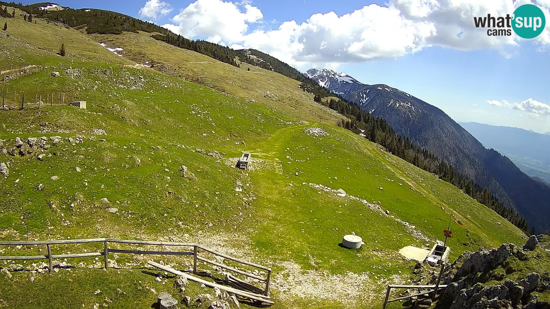Struška nad Jesenicami Live webcam planina Svečica (Belška planina) – Karavanke – Slovenia
