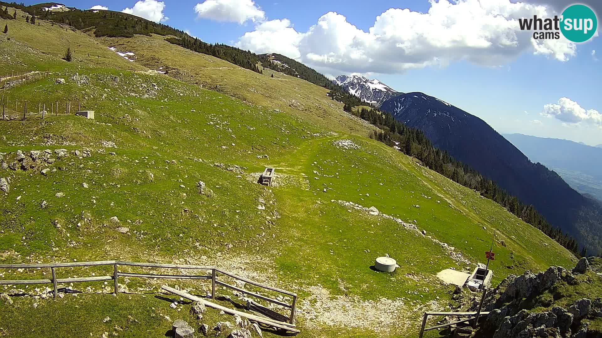 Struška nad Jesenicami Live webcam planina Svečica (Belška planina) – Karavanke – Slovenia