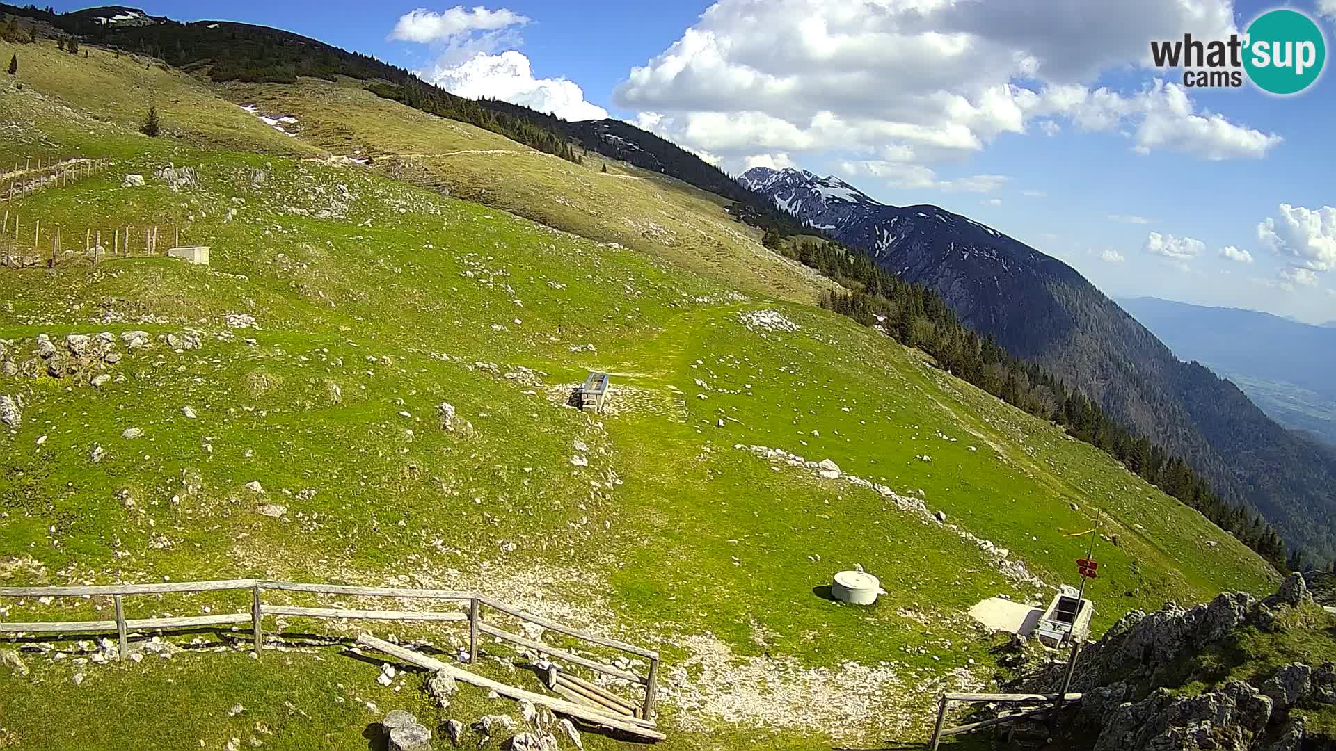 Struška nad Jesenicami Live webcam planina Svečica (Belška planina) – Karavanke – Slovenia