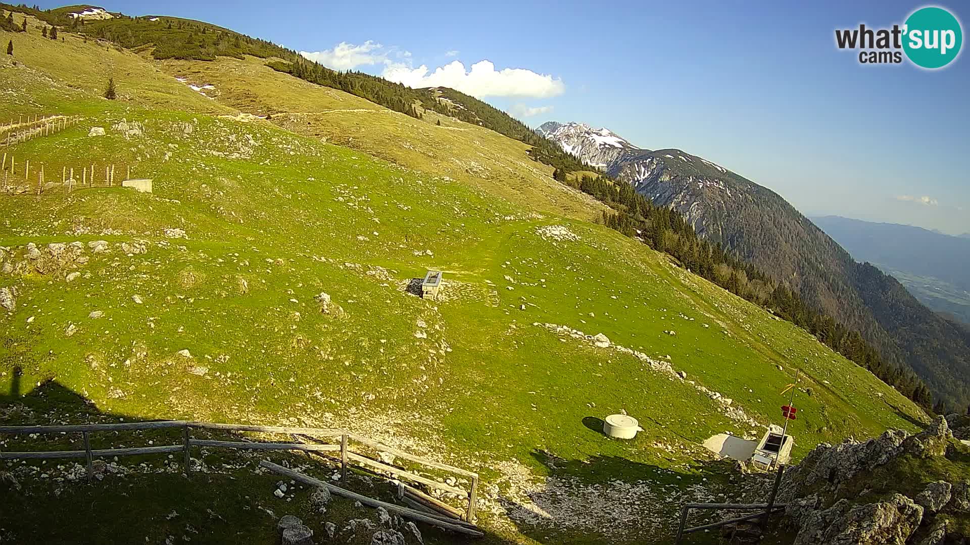 Struška nad Jesenicami Live webcam planina Svečica (Belška planina) – Karavanke – Slovenia