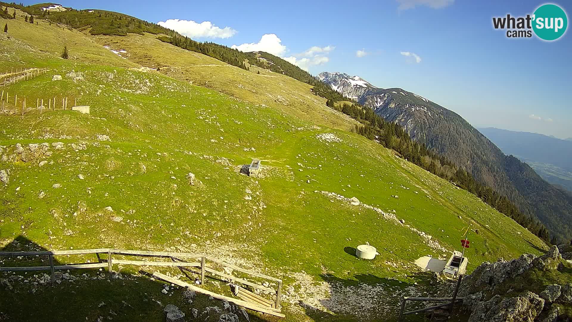 Struška nad Jesenicami Live webcam planina Svečica (Belška planina) – Karavanke – Slovenia