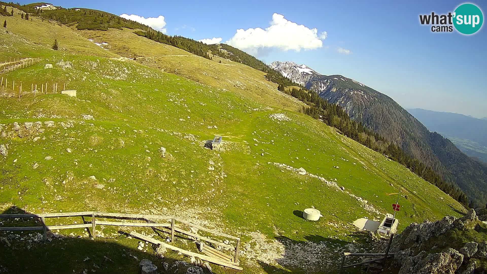 Struška nad Jesenicami Live webcam planina Svečica (Belška planina) – Karavanke – Slovenia