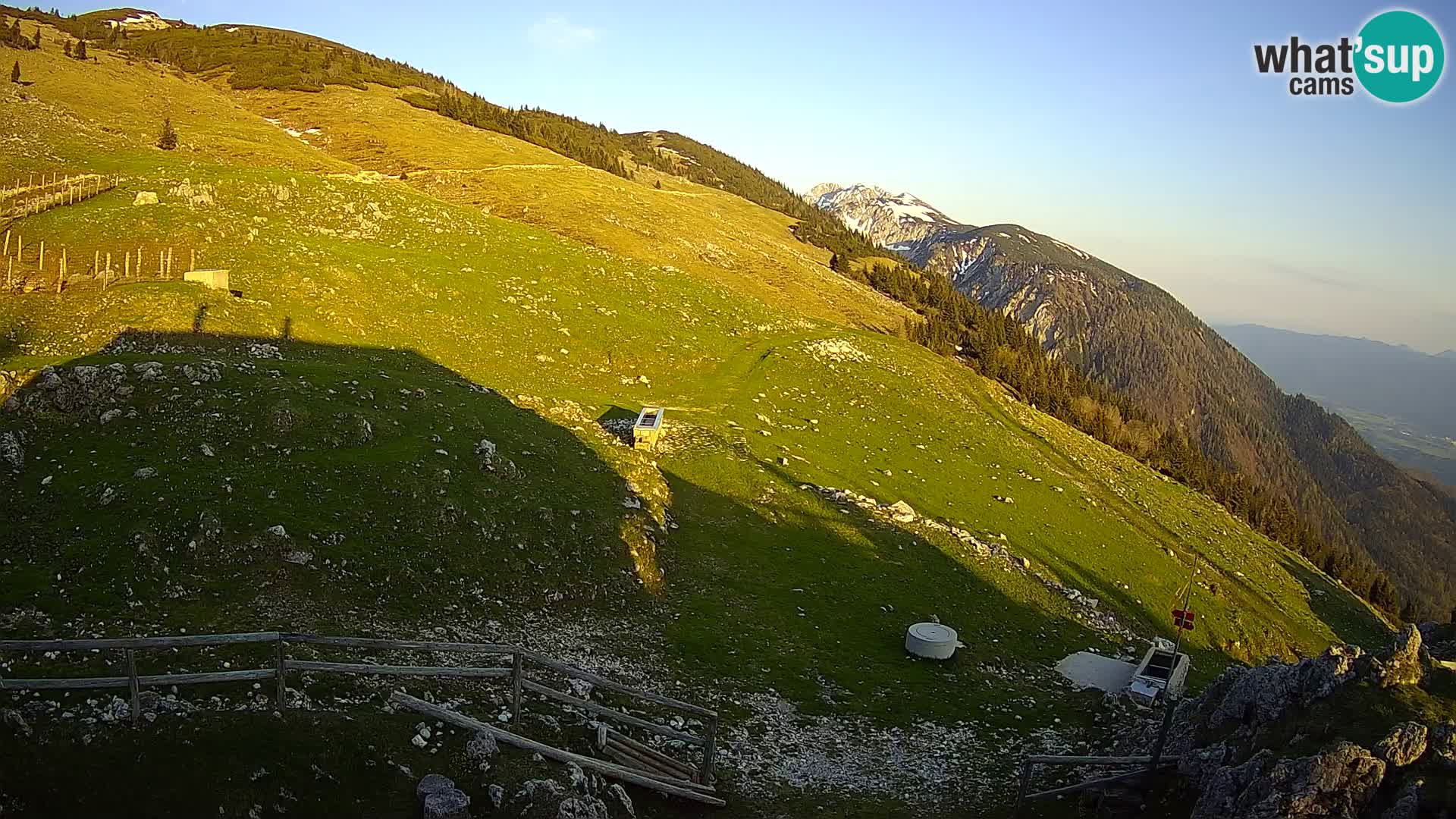 Struška nad Jesenicami Live webcam planina Svečica (Belška planina) – Karavanke – Slovénie