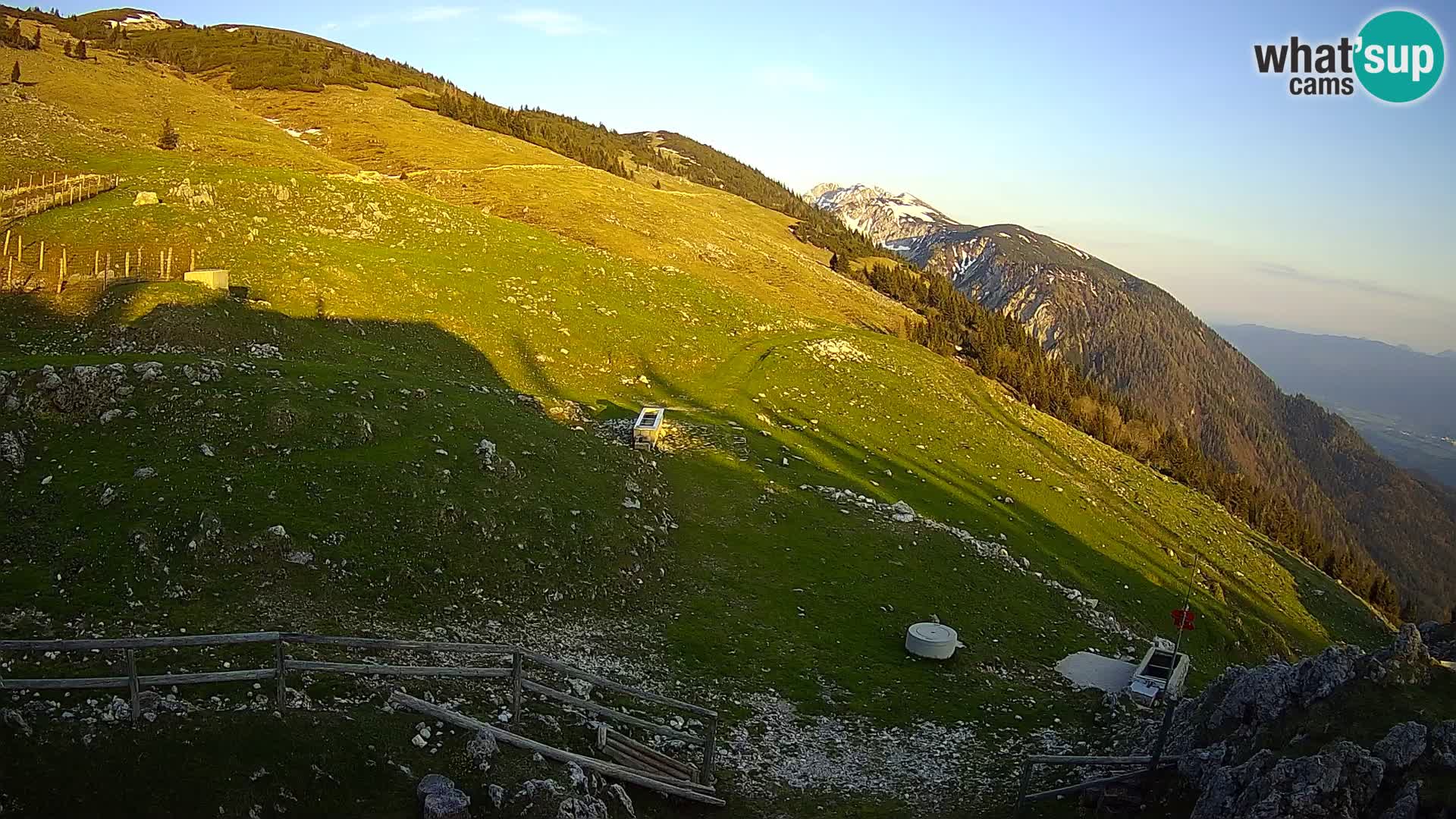Struška nad Jesenicami Live webcam planina Svečica (Belška planina) – Karavanke – Slovenia