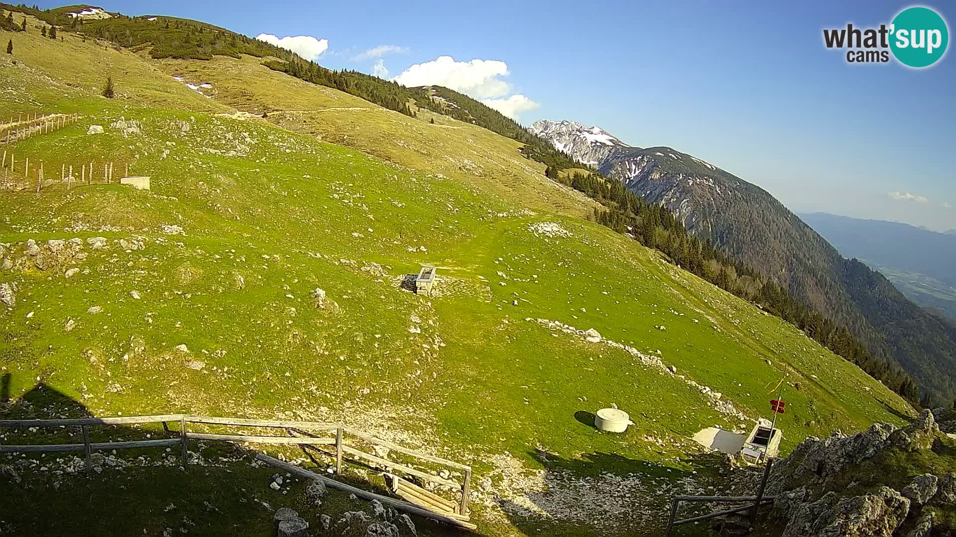 Struška nad Jesenicami camera en vivo planina Svečica (Belška planina) – Karavanke – Eslovenia