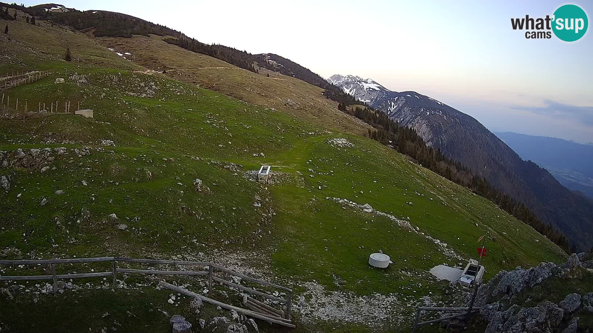Struška nad Jesenicami Live webcam planina Svečica (Belška planina) – Karavanke – Slovénie