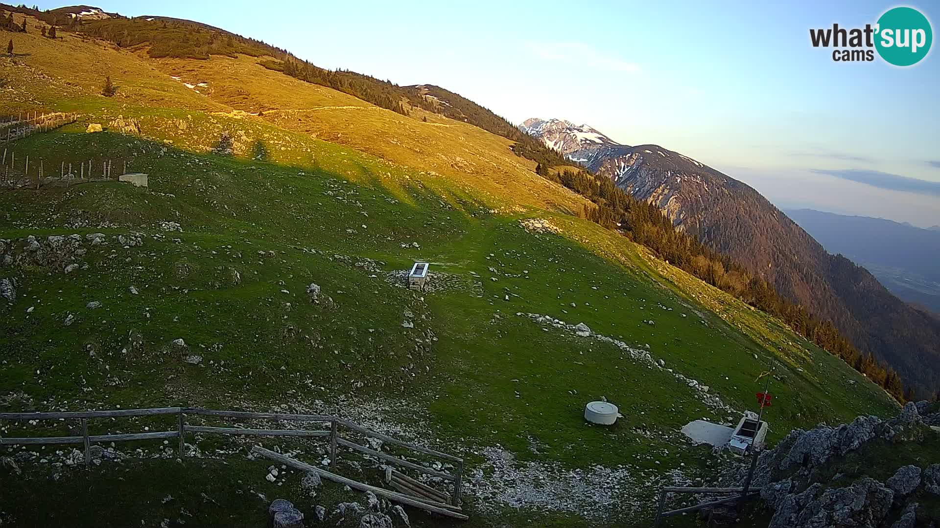 Struška nad Jesenicami Live webcam planina Svečica (Belška planina) – Karavanke – Slovenia