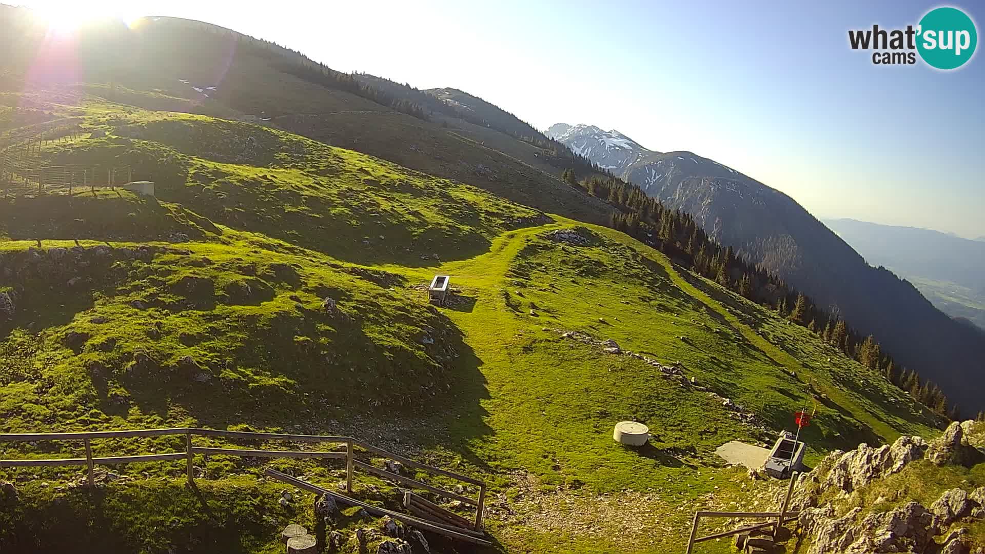 Struška nad Jesenicami Live webcam planina Svečica (Belška planina) – Karavanke – Slovenia