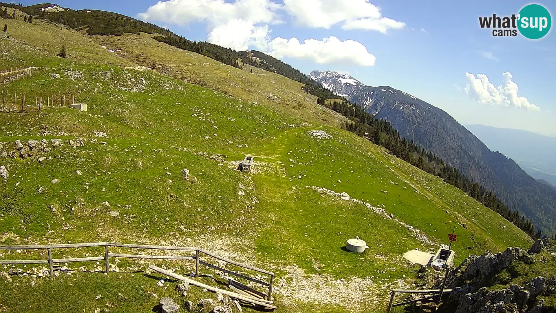 Struška nad Jesenicami Live webcam planina Svečica (Belška planina) – Karavanke – Slovenia