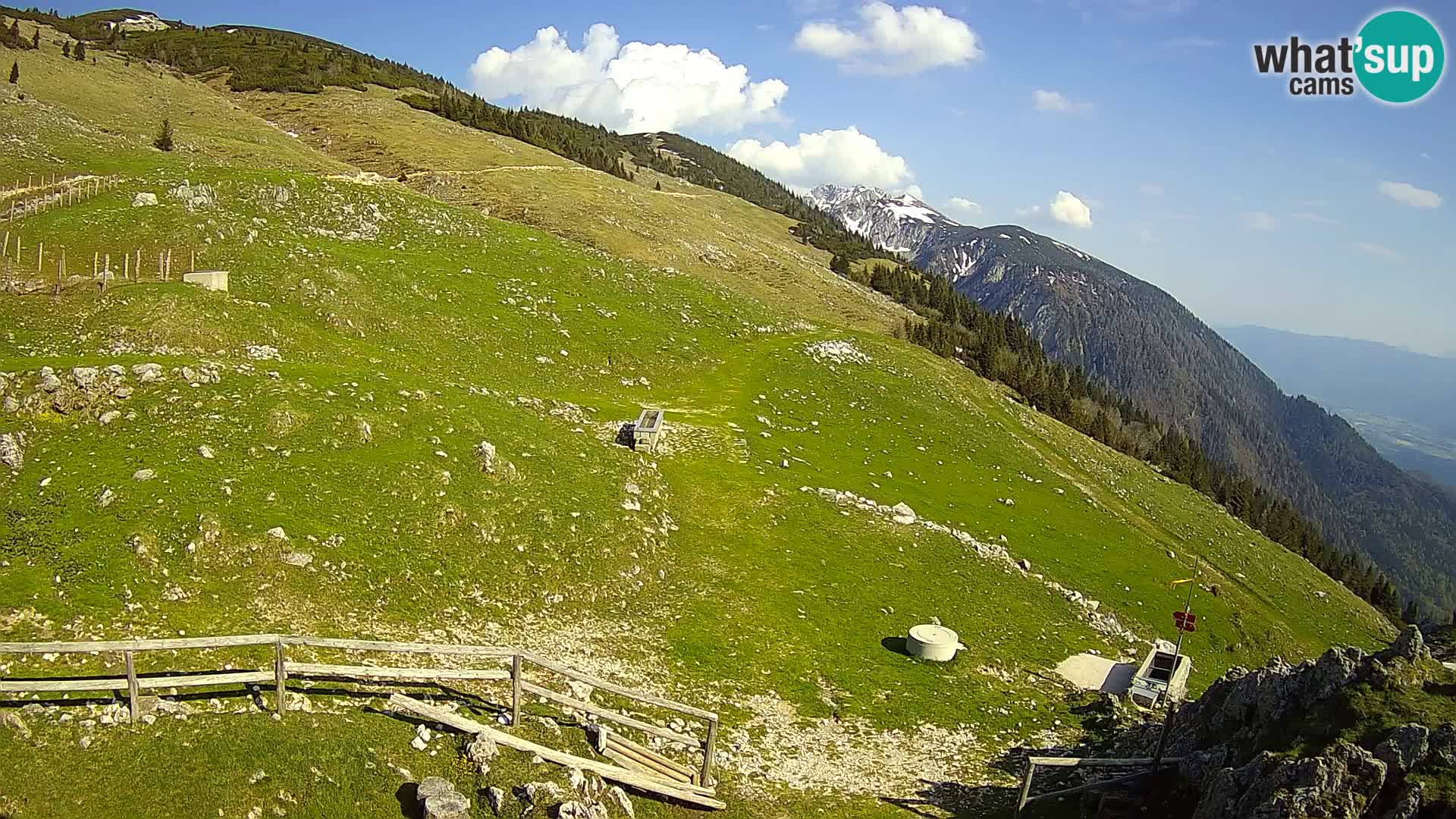 Struška nad Jesenicami Live webcam planina Svečica (Belška planina) – Karavanke – Slovenia