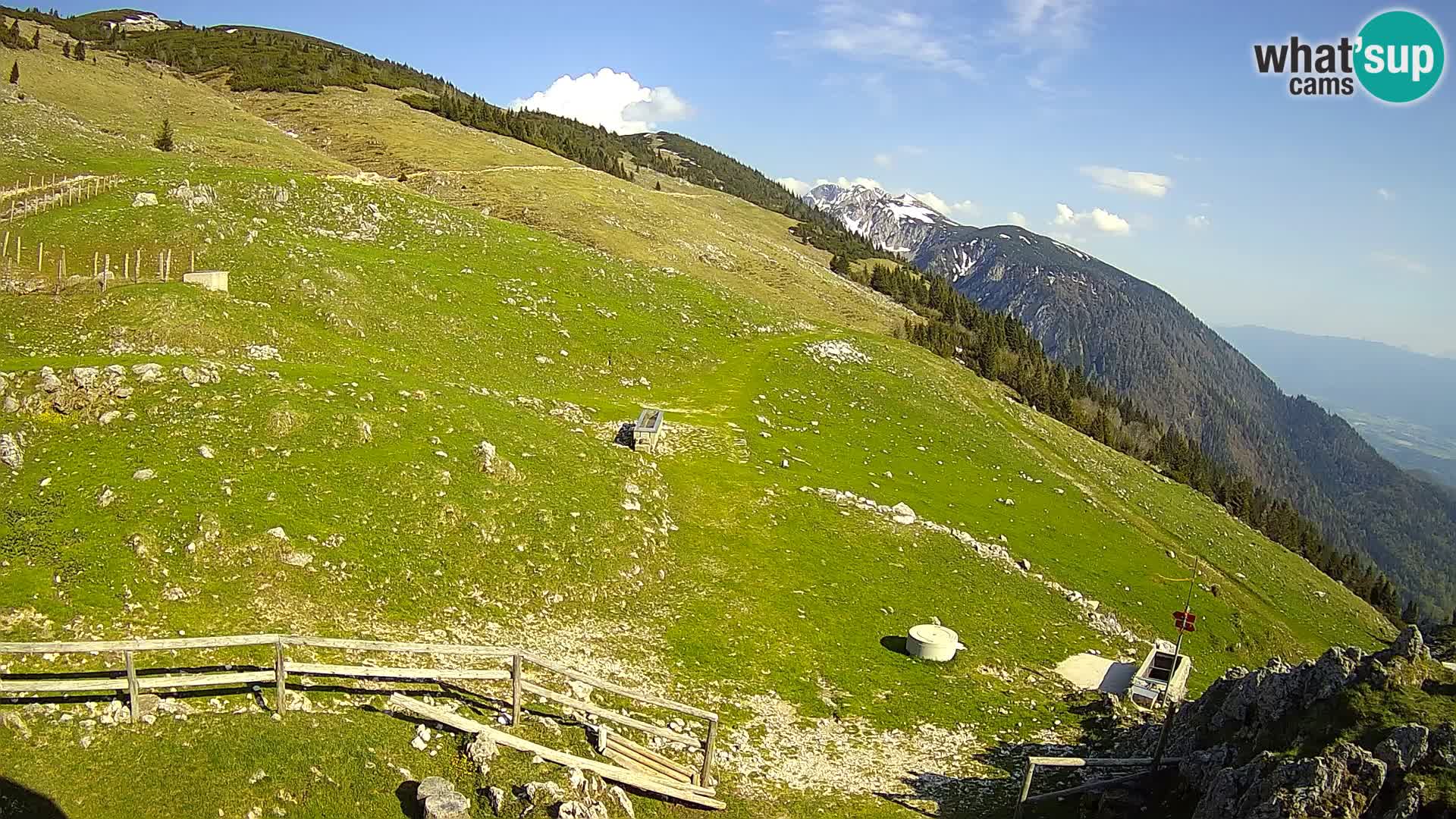 Struška nad Jesenicami Live webcam planina Svečica (Belška planina) – Karavanke – Slovenia
