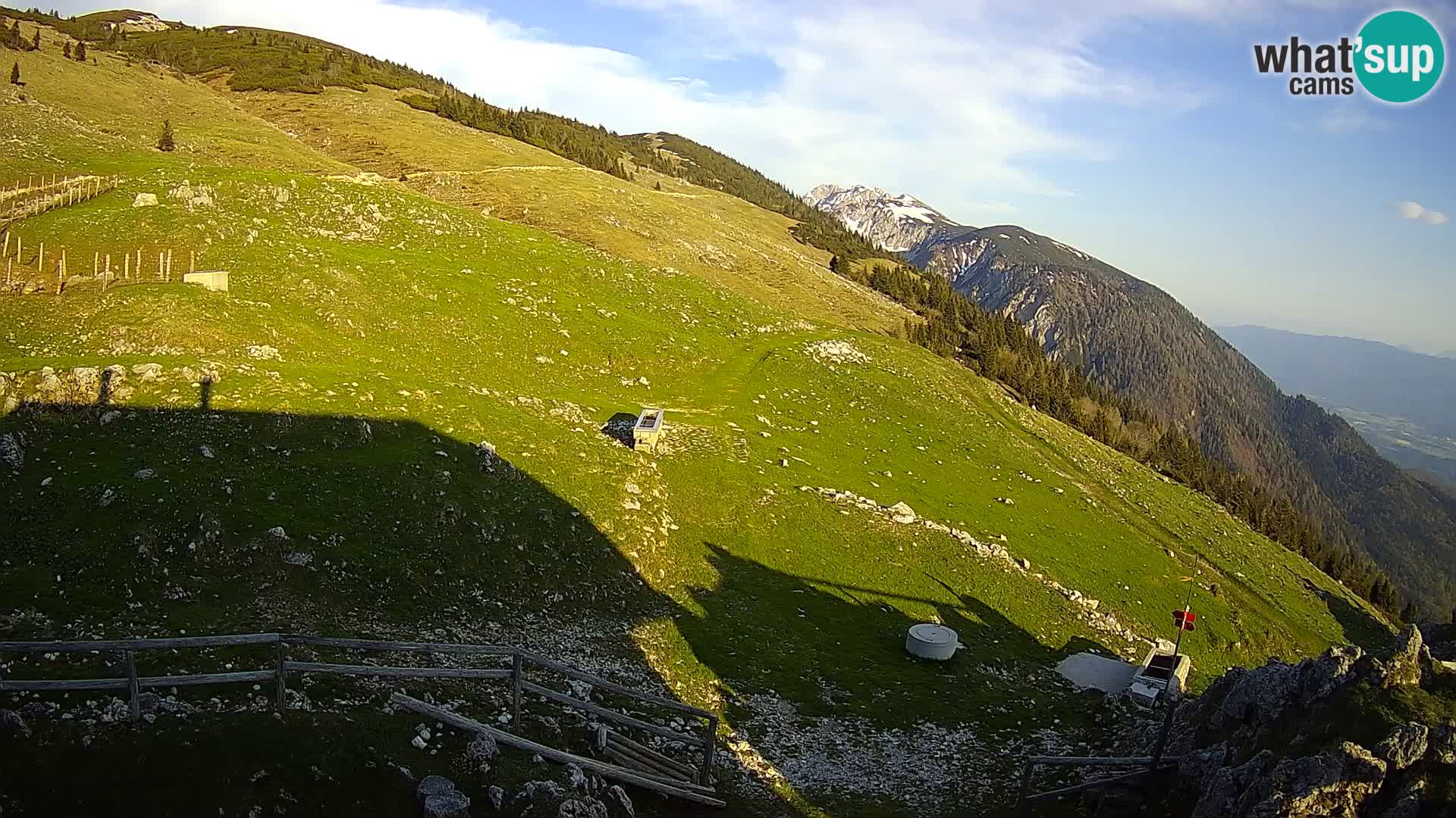 Struška nad Jesenicami web kamera planina Svečica (Belška planina) – Karavanke – Slovenija
