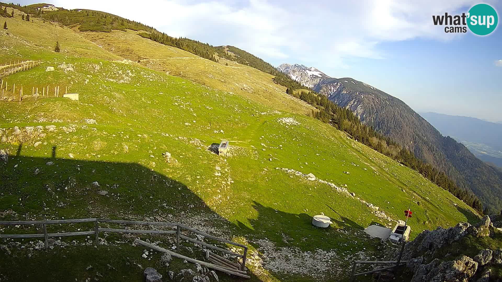Struška nad Jesenicami Live webcam planina Svečica (Belška planina) – Karavanke – Slovenia
