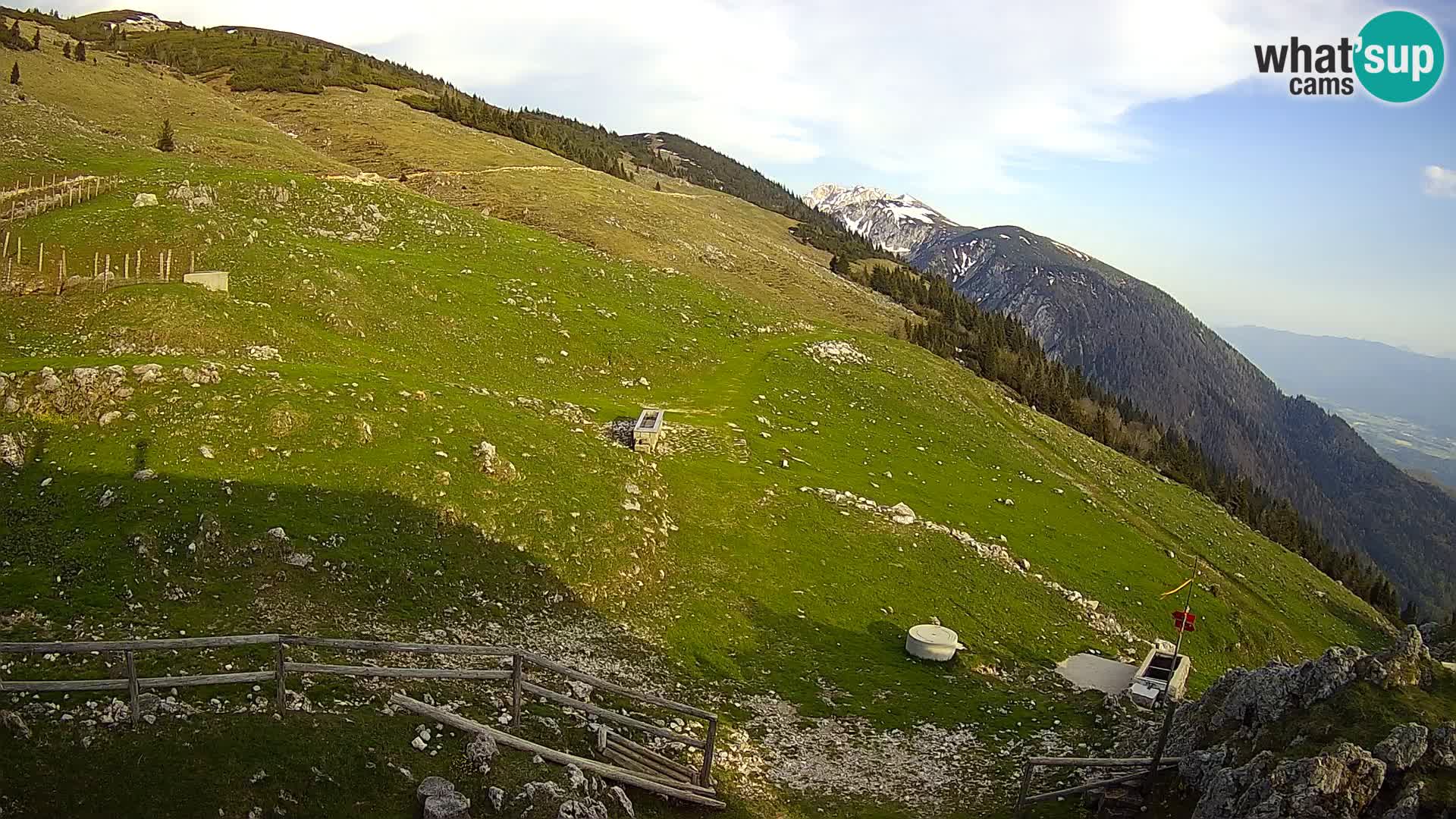 Struška nad Jesenicami Live webcam planina Svečica (Belška planina) – Karavanke – Slovenia