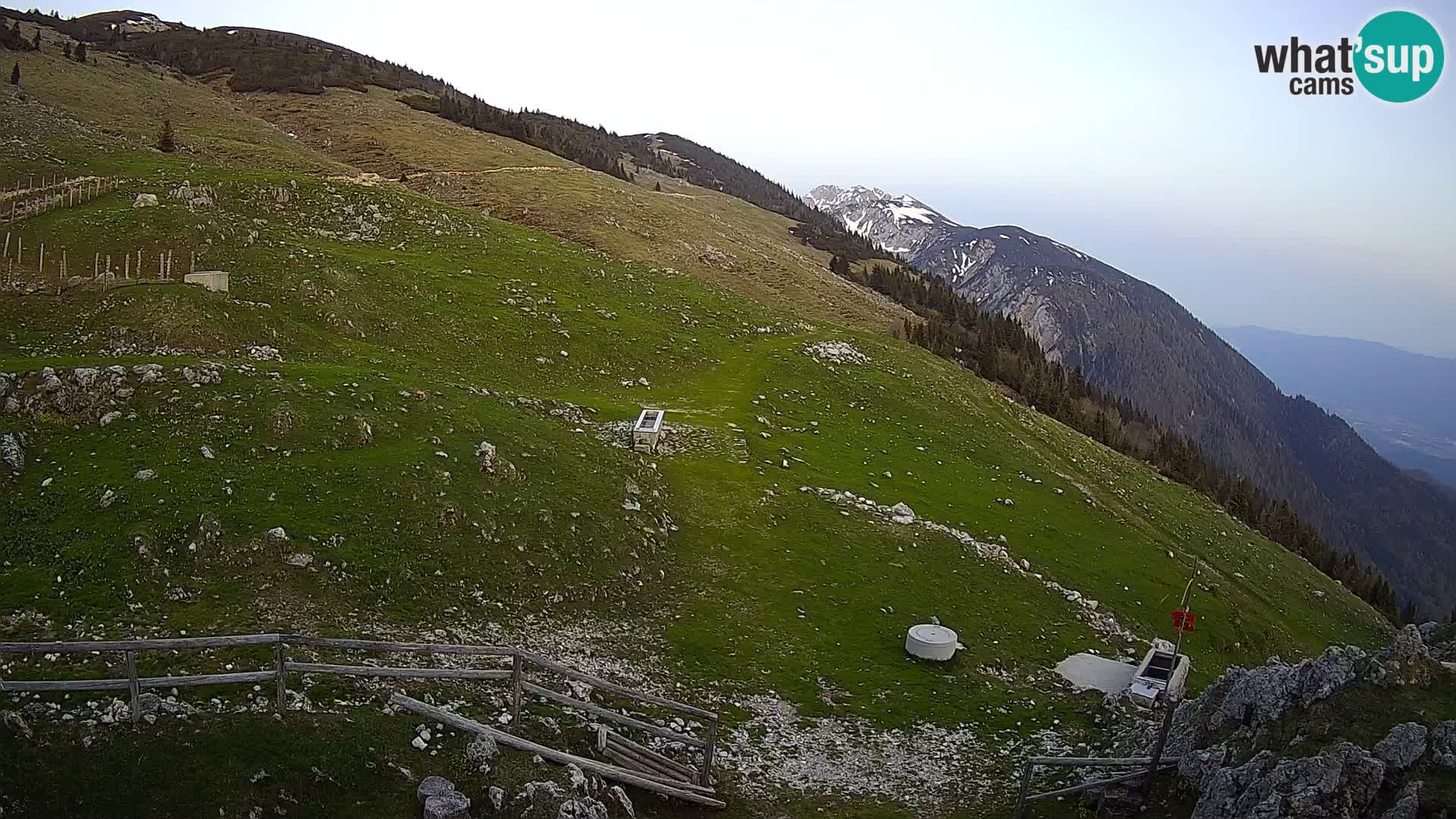 Struška nad Jesenicami web kamera planina Svečica (Belška planina) – Karavanke – Slovenija