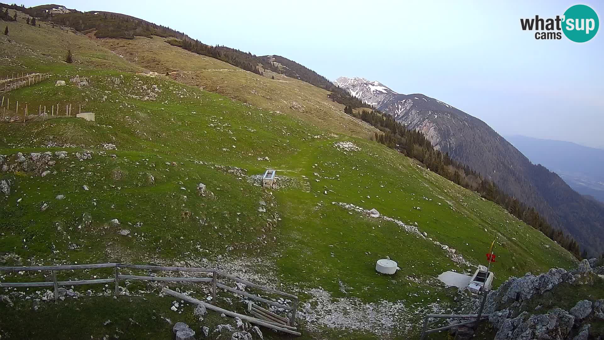 Struška nad Jesenicami Live webcam planina Svečica (Belška planina) – Karavanke – Slovénie