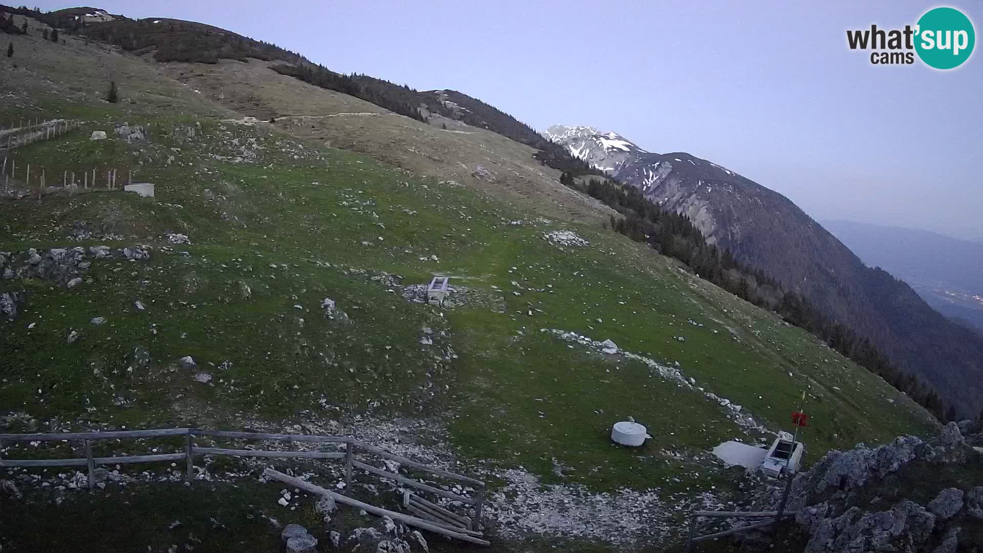 Struška nad Jesenicami Live webcam planina Svečica (Belška planina) – Karavanke – Slovénie