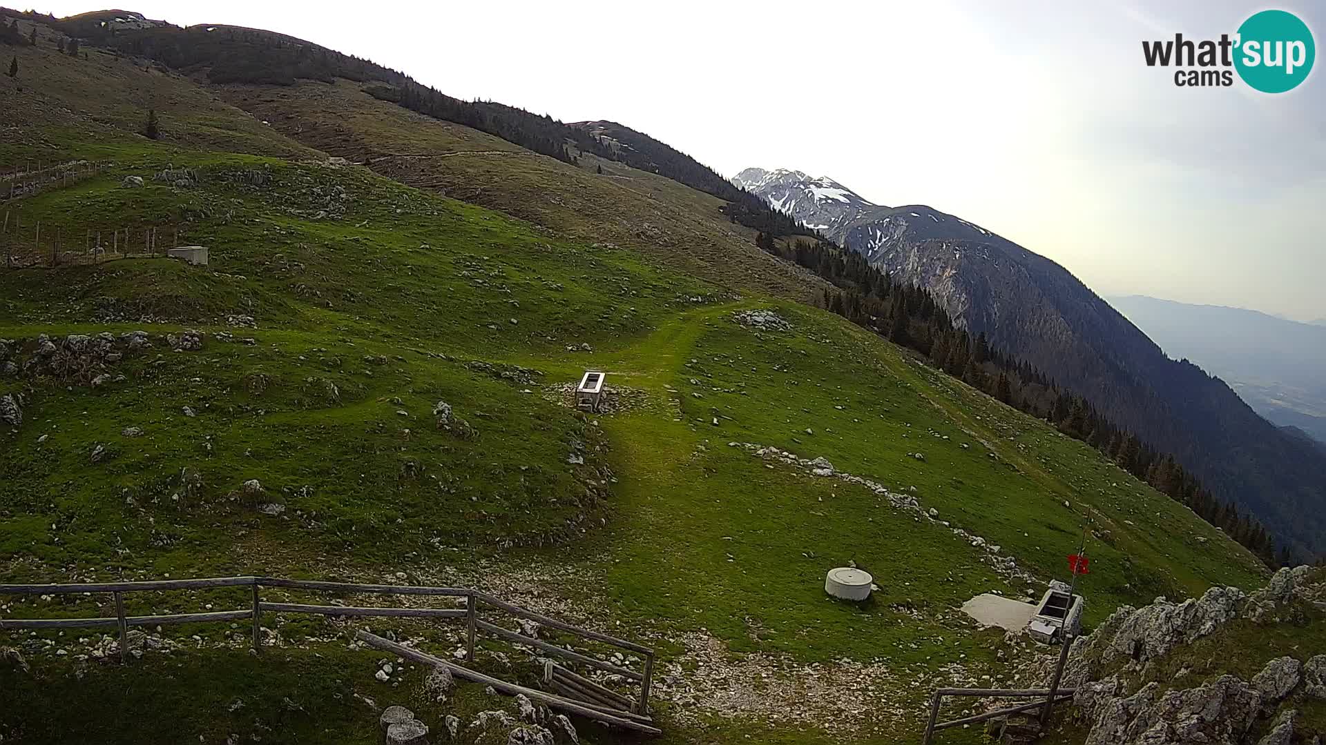 Struška nad Jesenicami Live webcam planina Svečica (Belška planina) – Karavanke – Slovénie