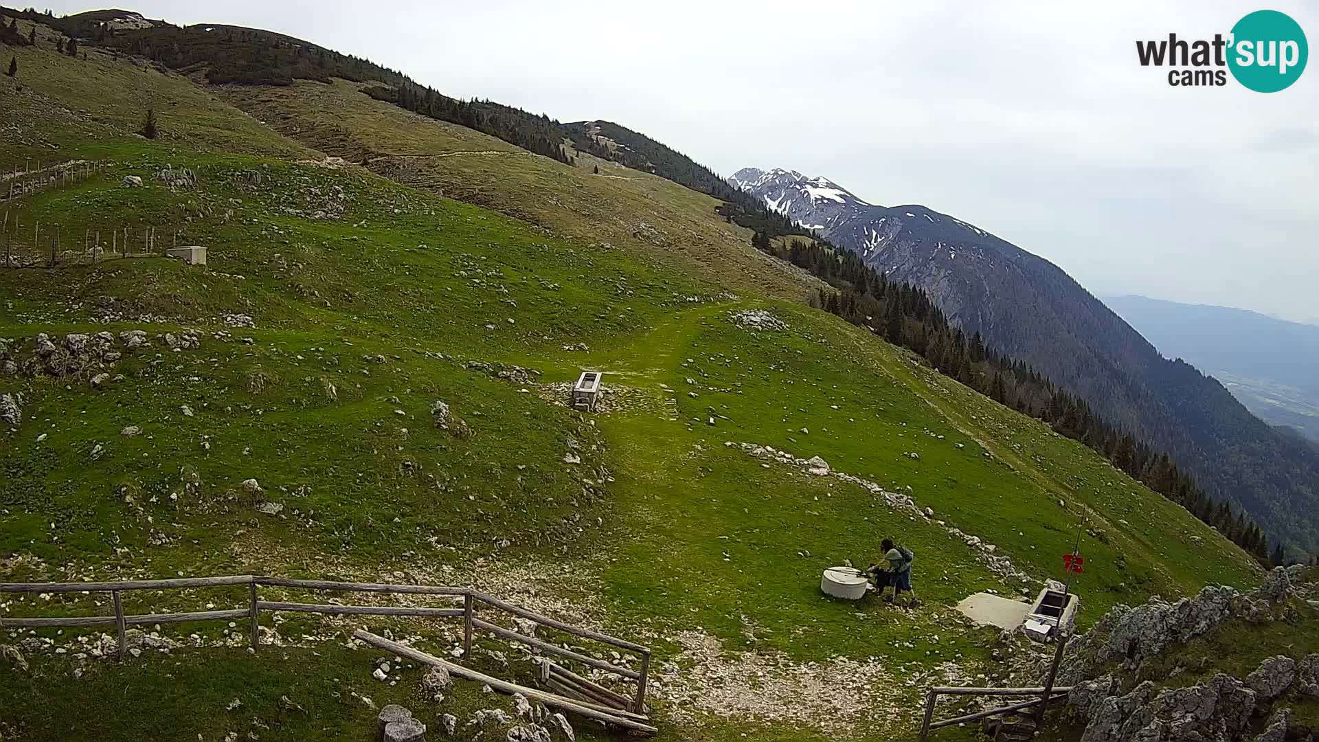 Struška nad Jesenicami web kamera planina Svečica (Belška planina) – Karavanke – Slovenija