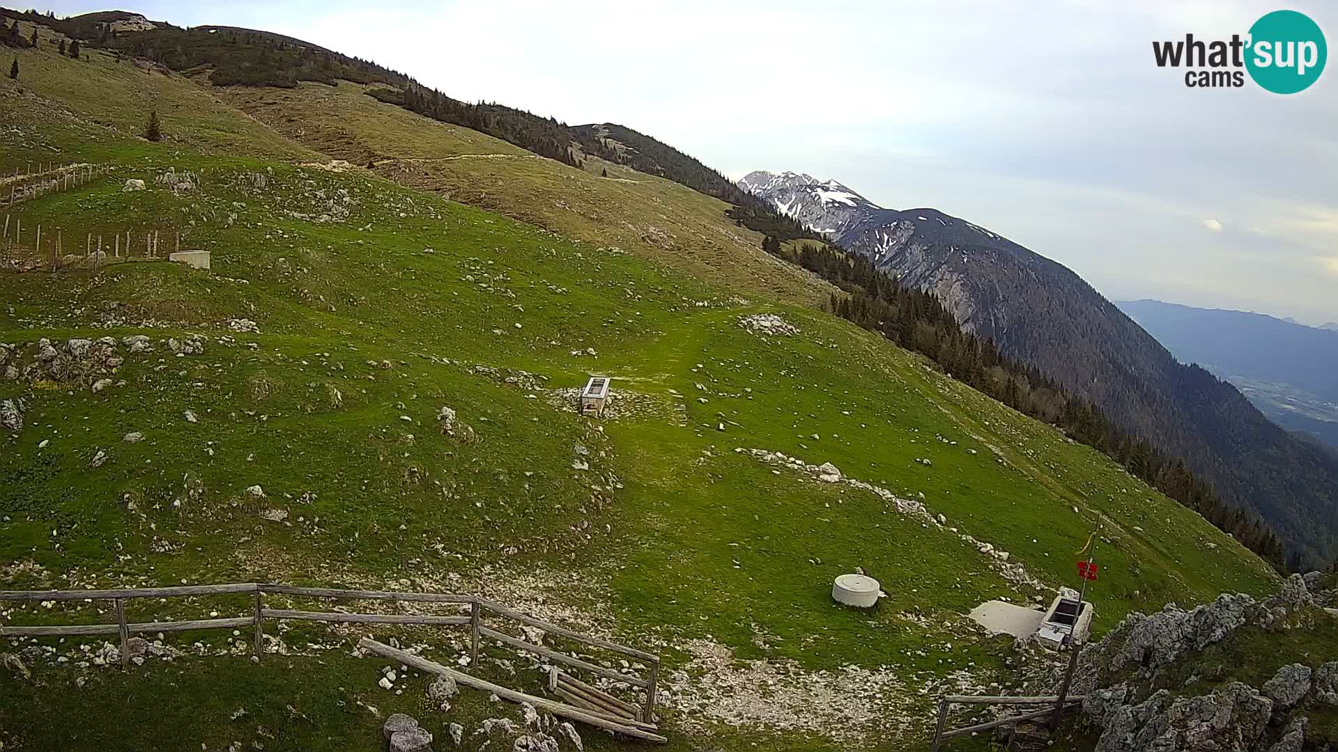 Struška nad Jesenicami Live webcam planina Svečica (Belška planina) – Karavanke – Slovenia