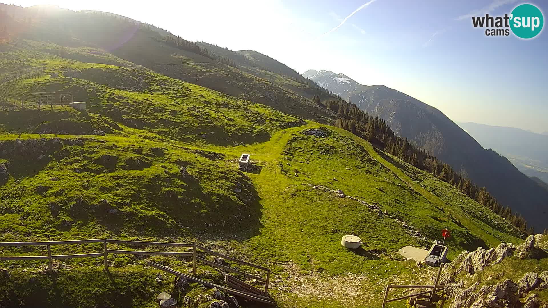 Struška nad Jesenicami camera en vivo planina Svečica (Belška planina) – Karavanke – Eslovenia