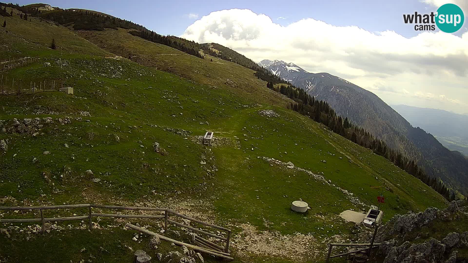 Struška nad Jesenicami Live webcam planina Svečica (Belška planina) – Karavanke – Slovénie