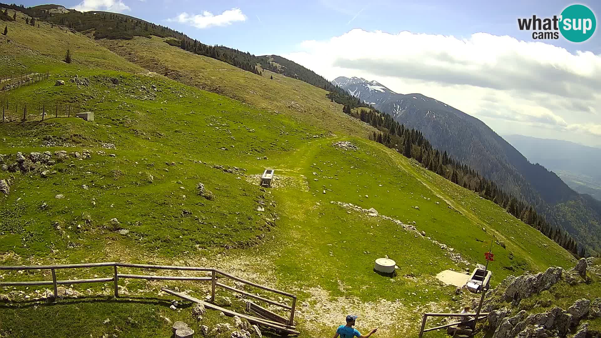 Struška nad Jesenicami Live webcam planina Svečica (Belška planina) – Karavanke – Slovénie