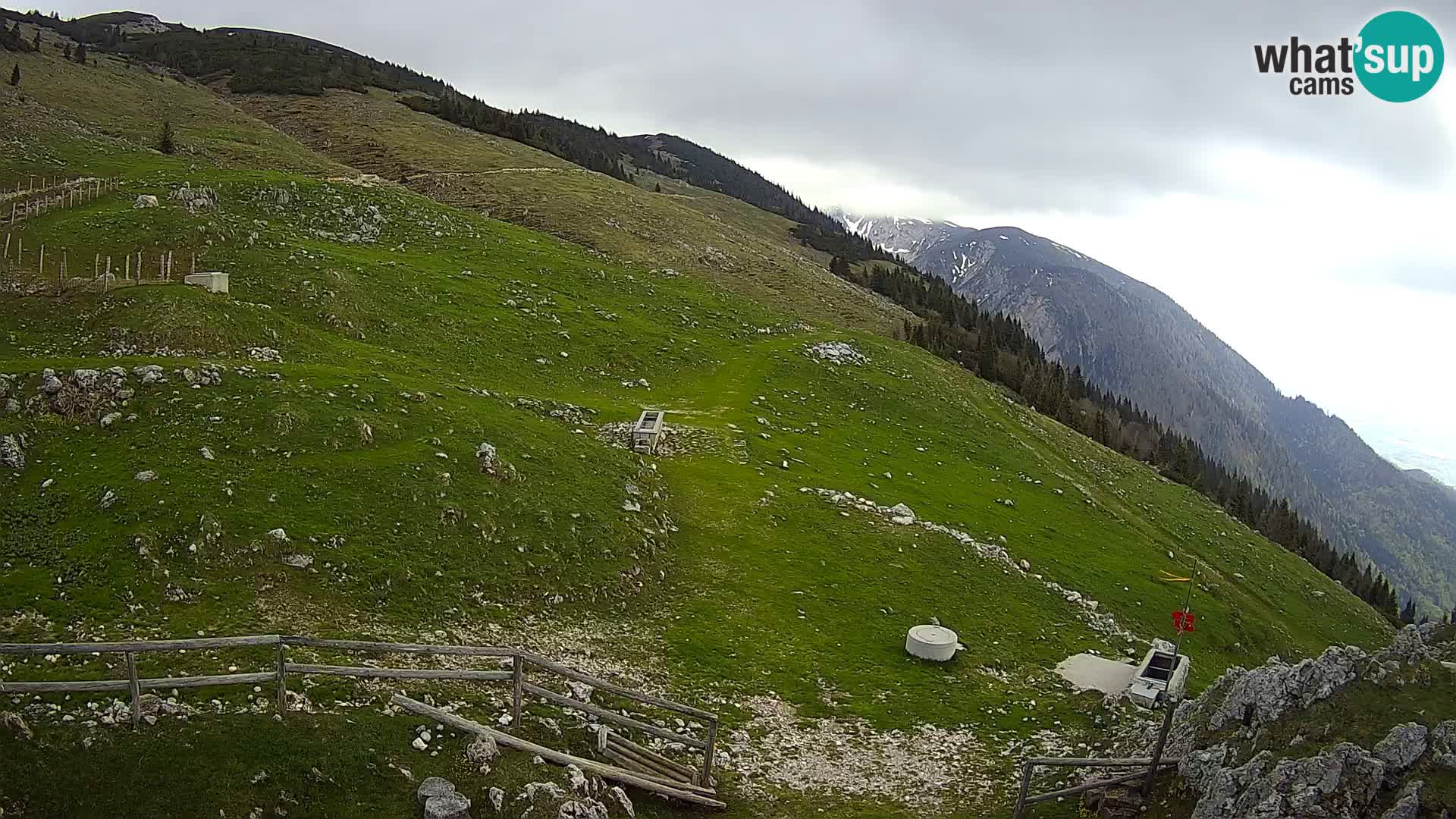 Struška nad Jesenicami Live webcam planina Svečica (Belška planina) – Karavanke – Slovenia