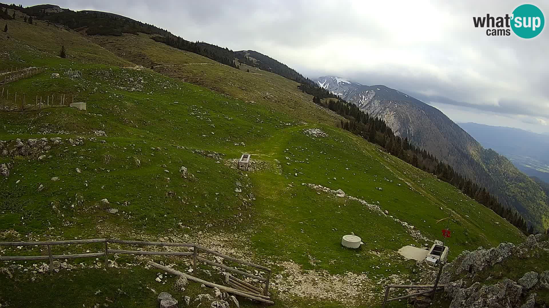 Struška nad Jesenicami Livecam planina Svečica (Belška planina) – Karavanke – Slowenien