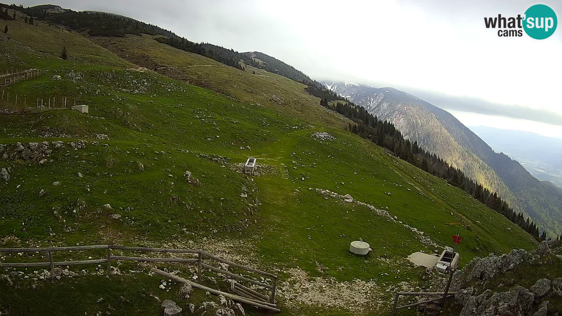 Struška nad Jesenicami Live webcam planina Svečica (Belška planina) – Karavanke – Slovenia