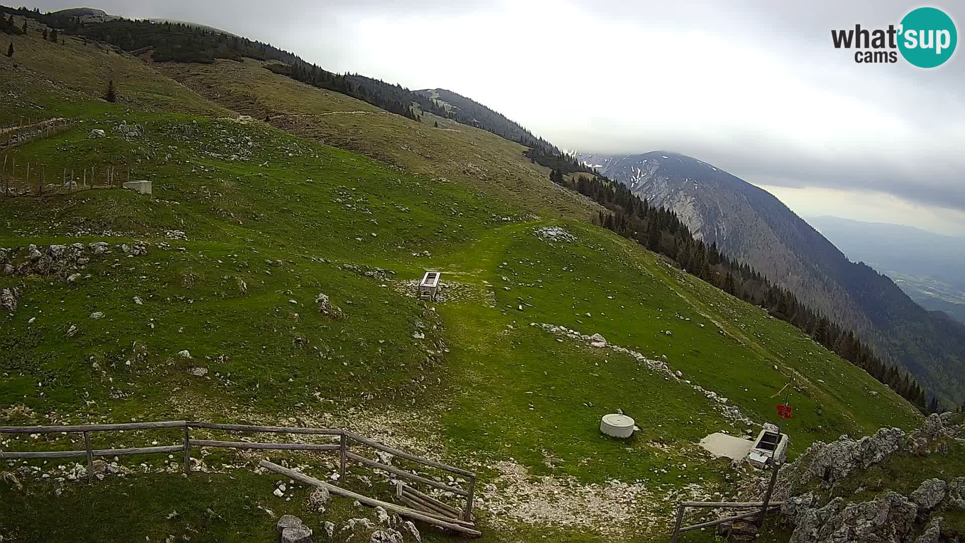 Struška nad Jesenicami Live webcam planina Svečica (Belška planina) – Karavanke – Slovenia