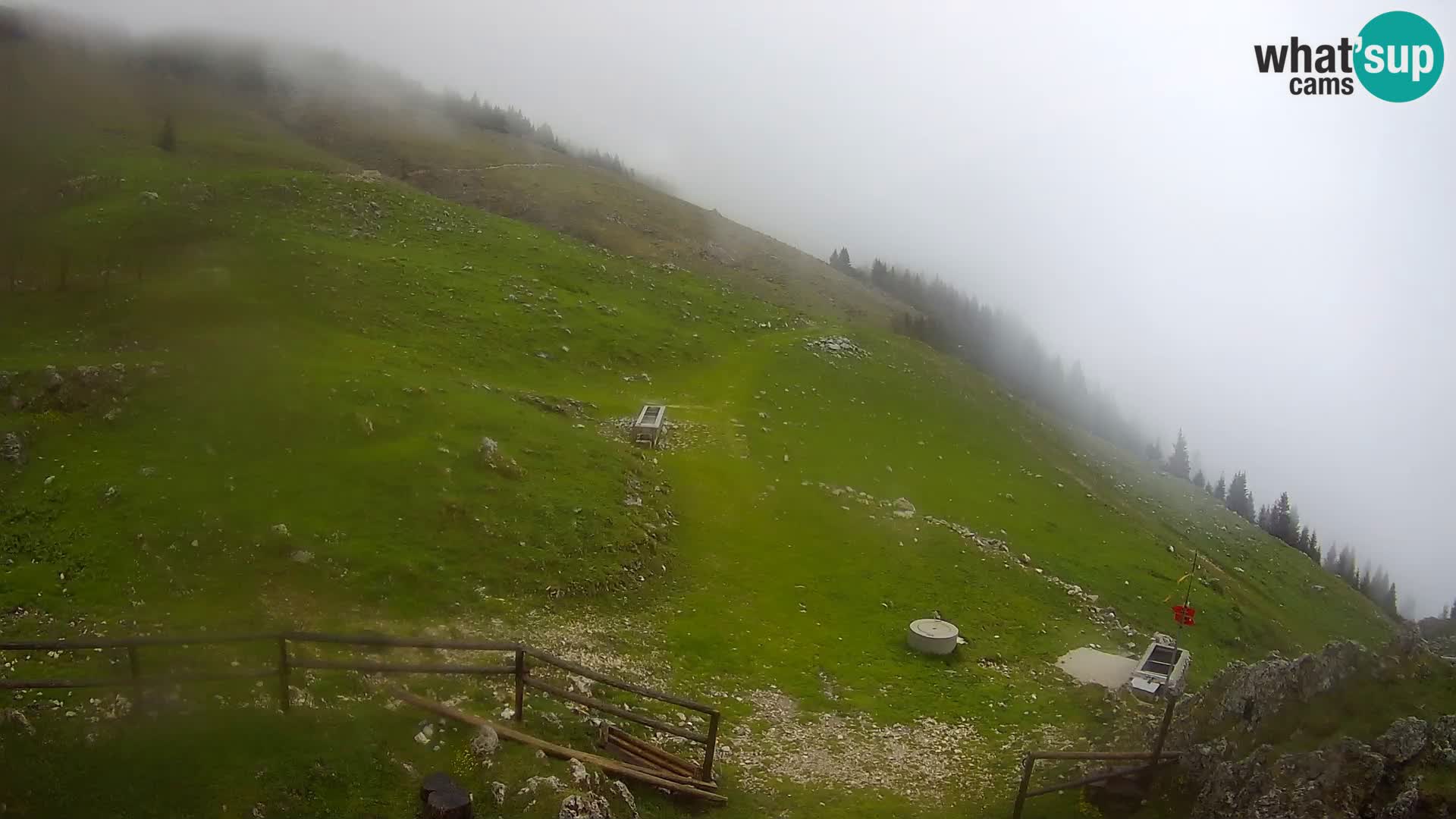 Struška nad Jesenicami Live webcam planina Svečica (Belška planina) – Karavanke – Slovénie