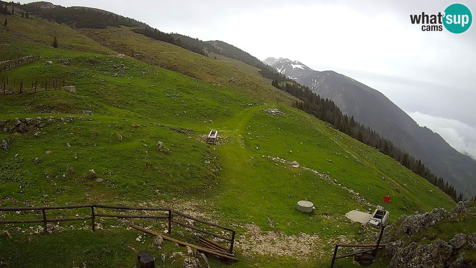 Struška nad Jesenicami camera en vivo planina Svečica (Belška planina) – Karavanke – Eslovenia