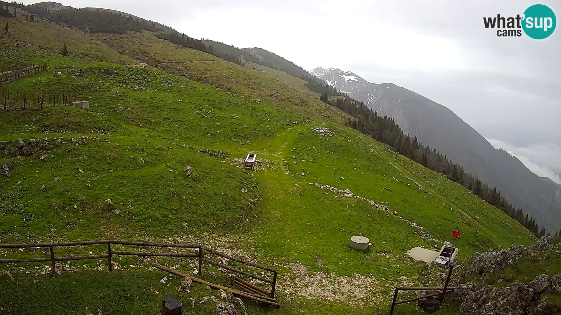 Struška nad Jesenicami Livecam planina Svečica (Belška planina) – Karavanke – Slowenien