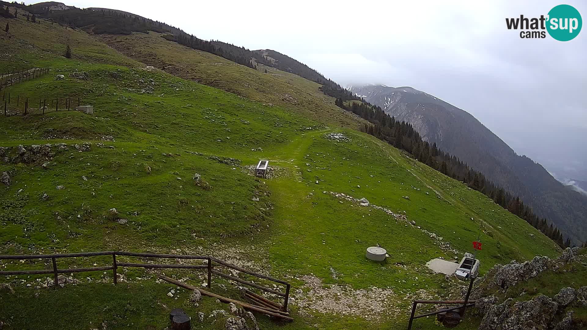 Struška nad Jesenicami camera en vivo planina Svečica (Belška planina) – Karavanke – Eslovenia
