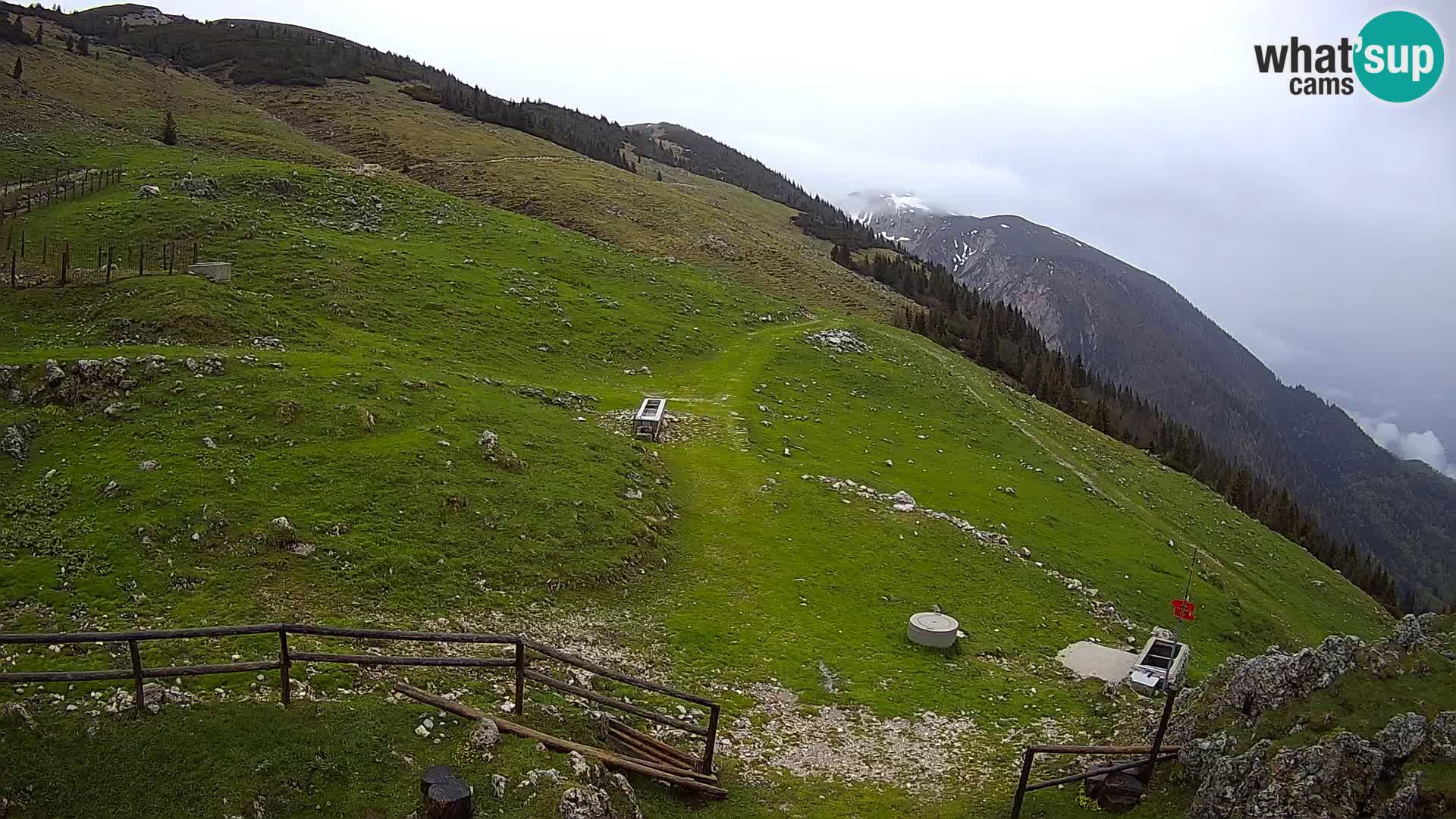 Struška nad Jesenicami Livecam planina Svečica (Belška planina) – Karavanke – Slowenien