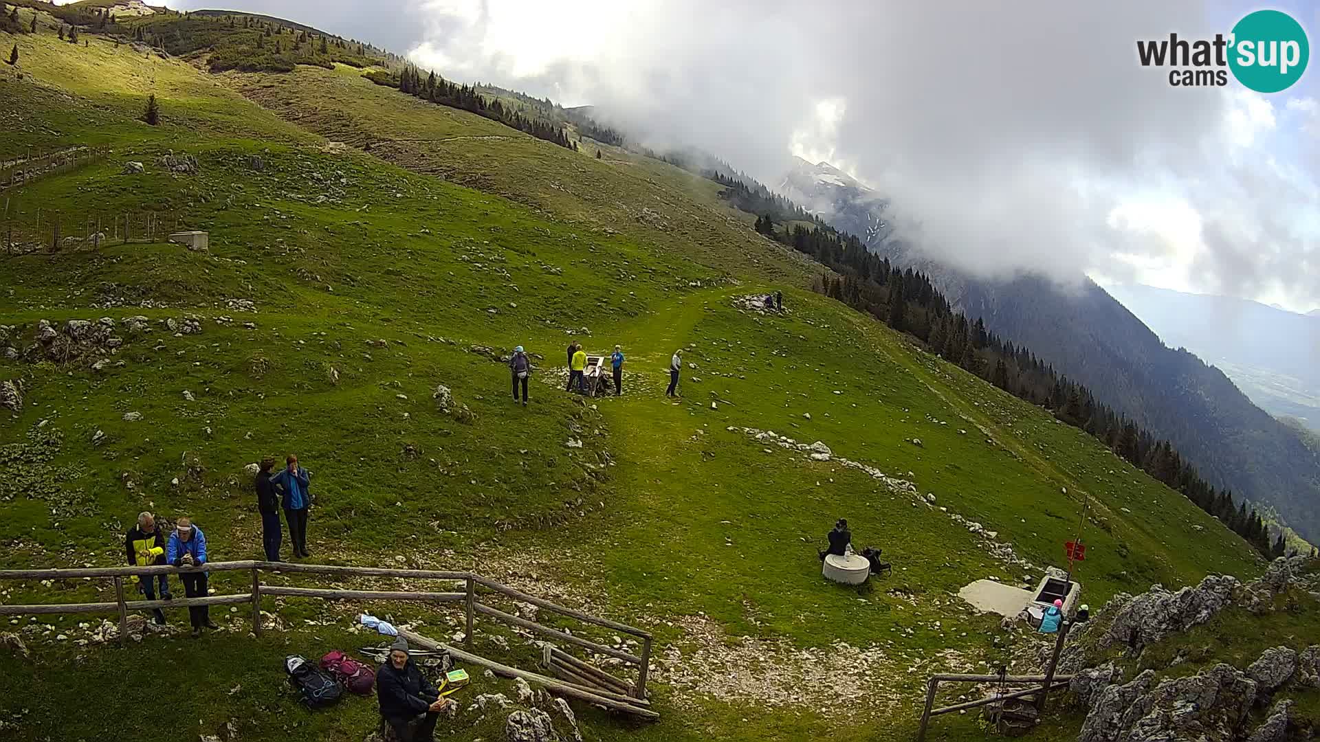 Struška nad Jesenicami Livecam planina Svečica (Belška planina) – Karavanke – Slowenien
