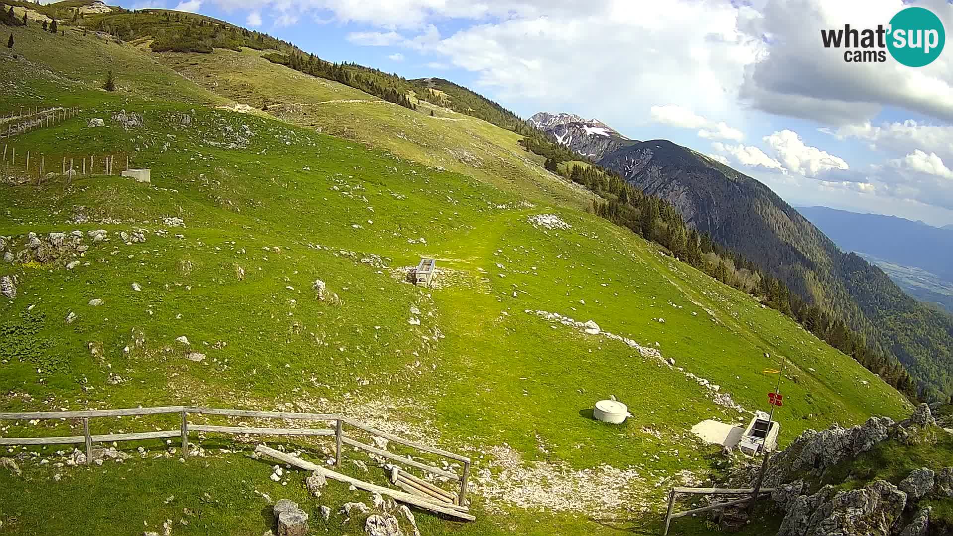 Struška nad Jesenicami Live webcam planina Svečica (Belška planina) – Karavanke – Slovenia