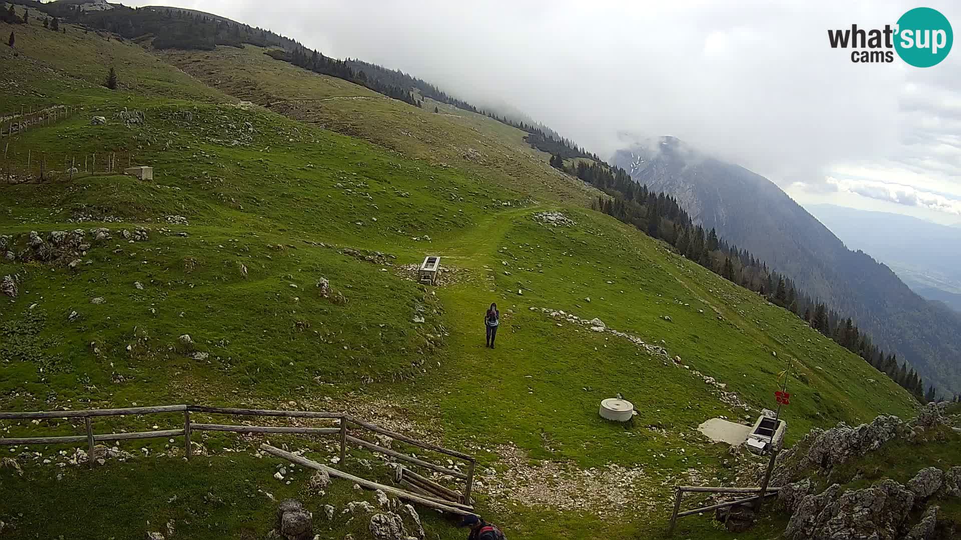 Struška nad Jesenicami camera en vivo planina Svečica (Belška planina) – Karavanke – Eslovenia