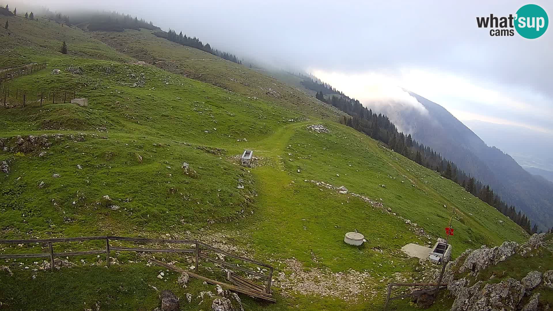 Struška nad Jesenicami Live webcam planina Svečica (Belška planina) – Karavanke – Slovenia