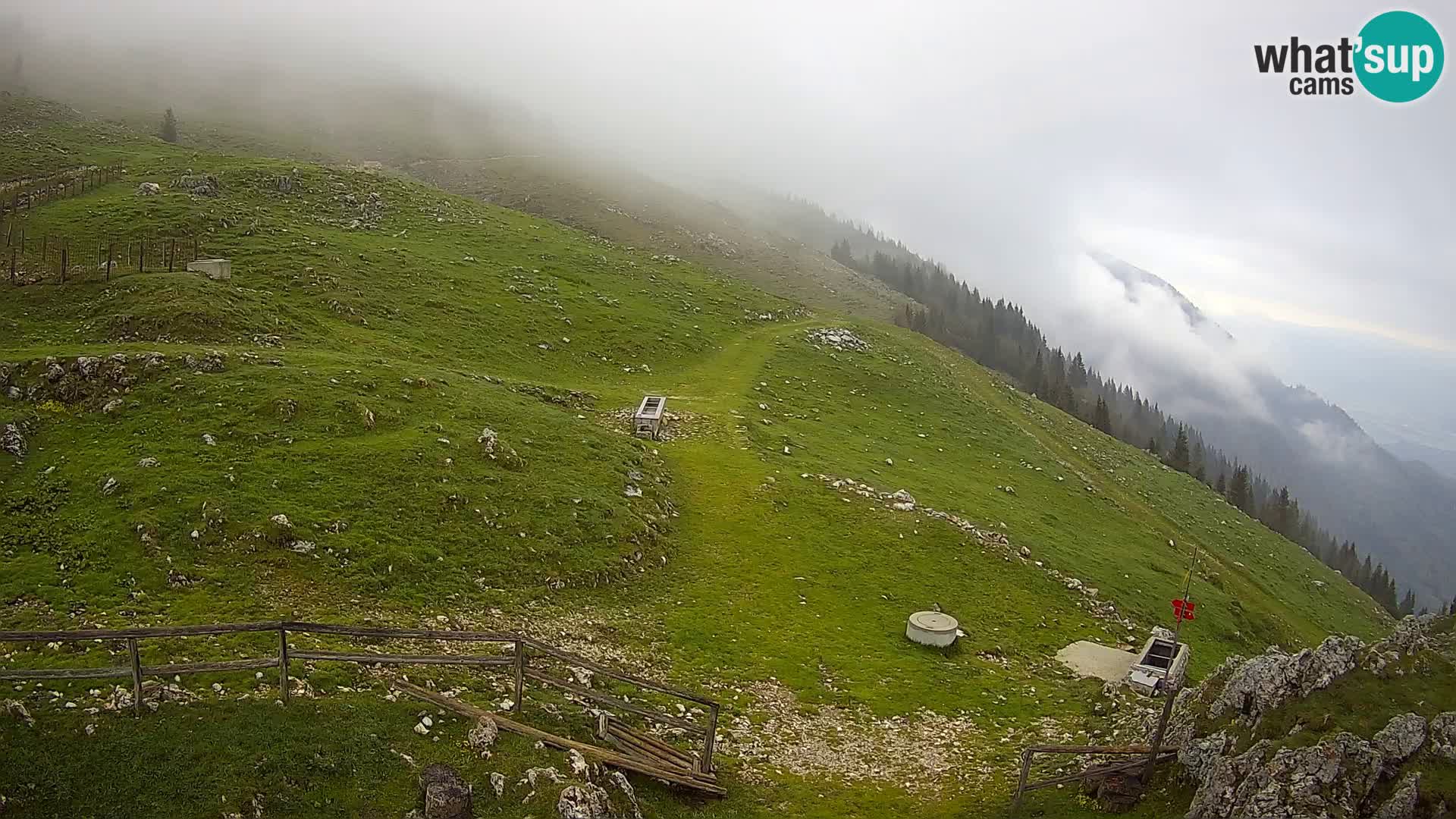 Struška nad Jesenicami Live webcam planina Svečica (Belška planina) – Karavanke – Slovenia