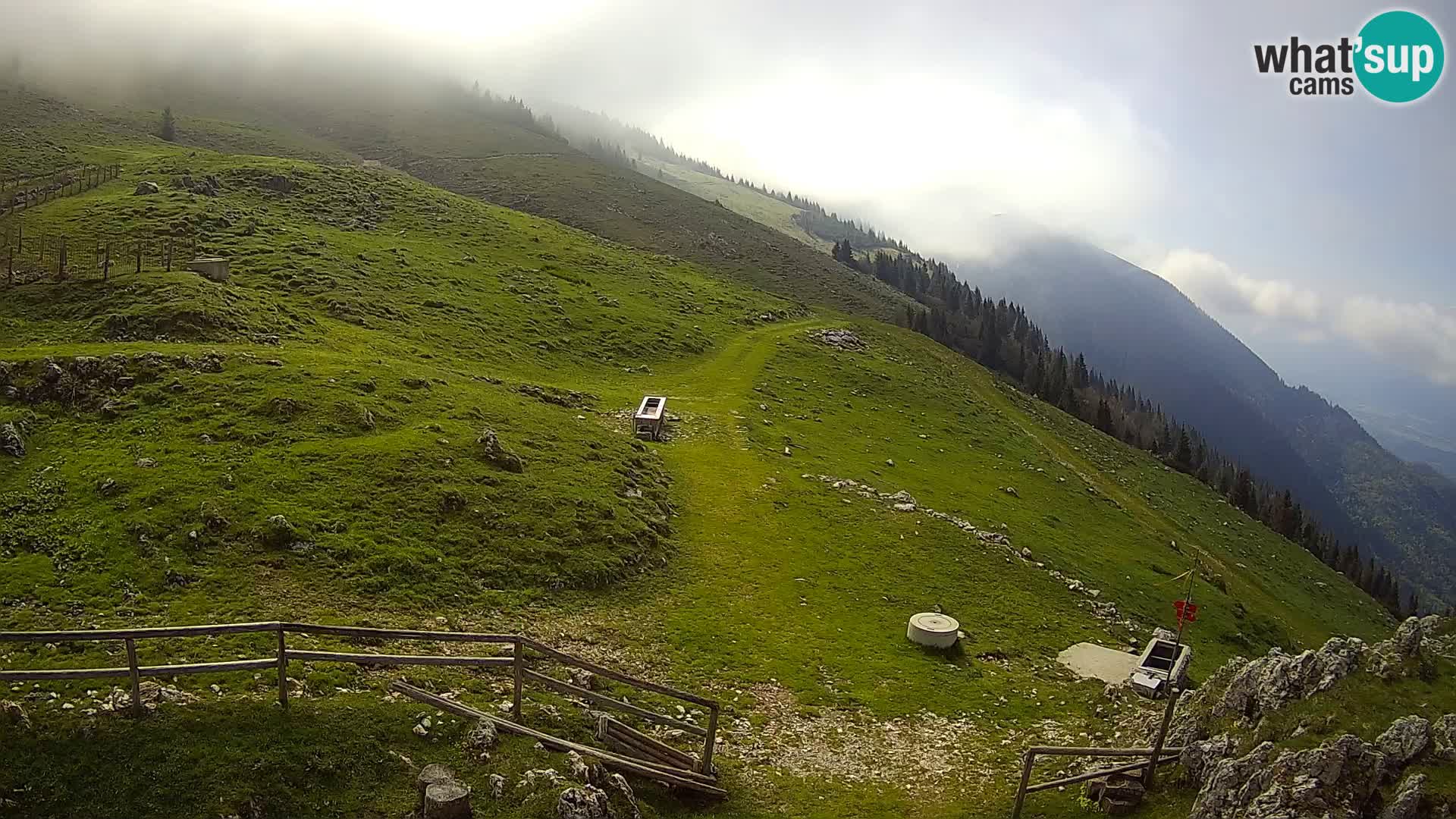 Struška nad Jesenicami Livecam planina Svečica (Belška planina) – Karavanke – Slowenien