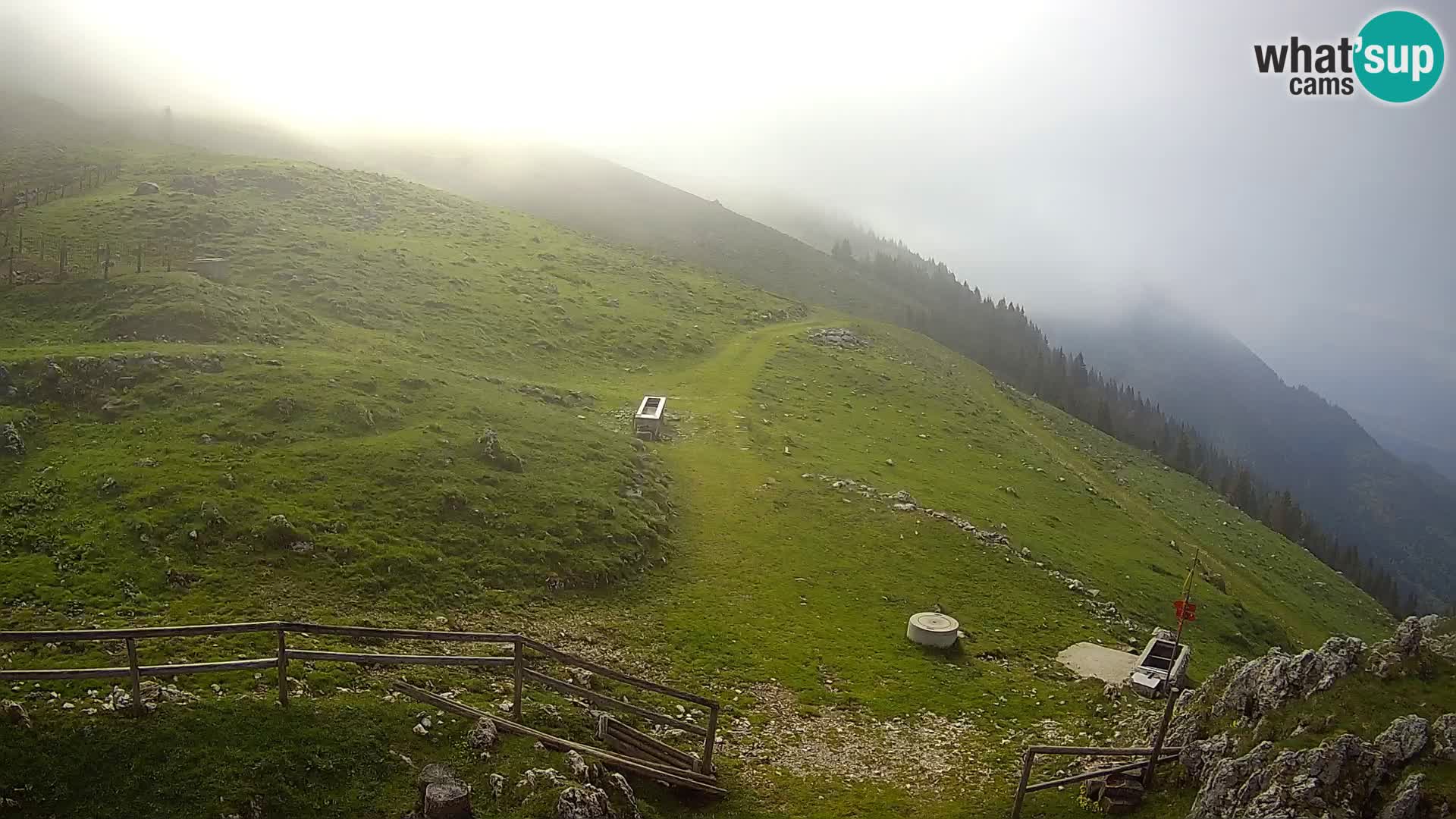 Struška nad Jesenicami Livecam planina Svečica (Belška planina) – Karavanke – Slowenien